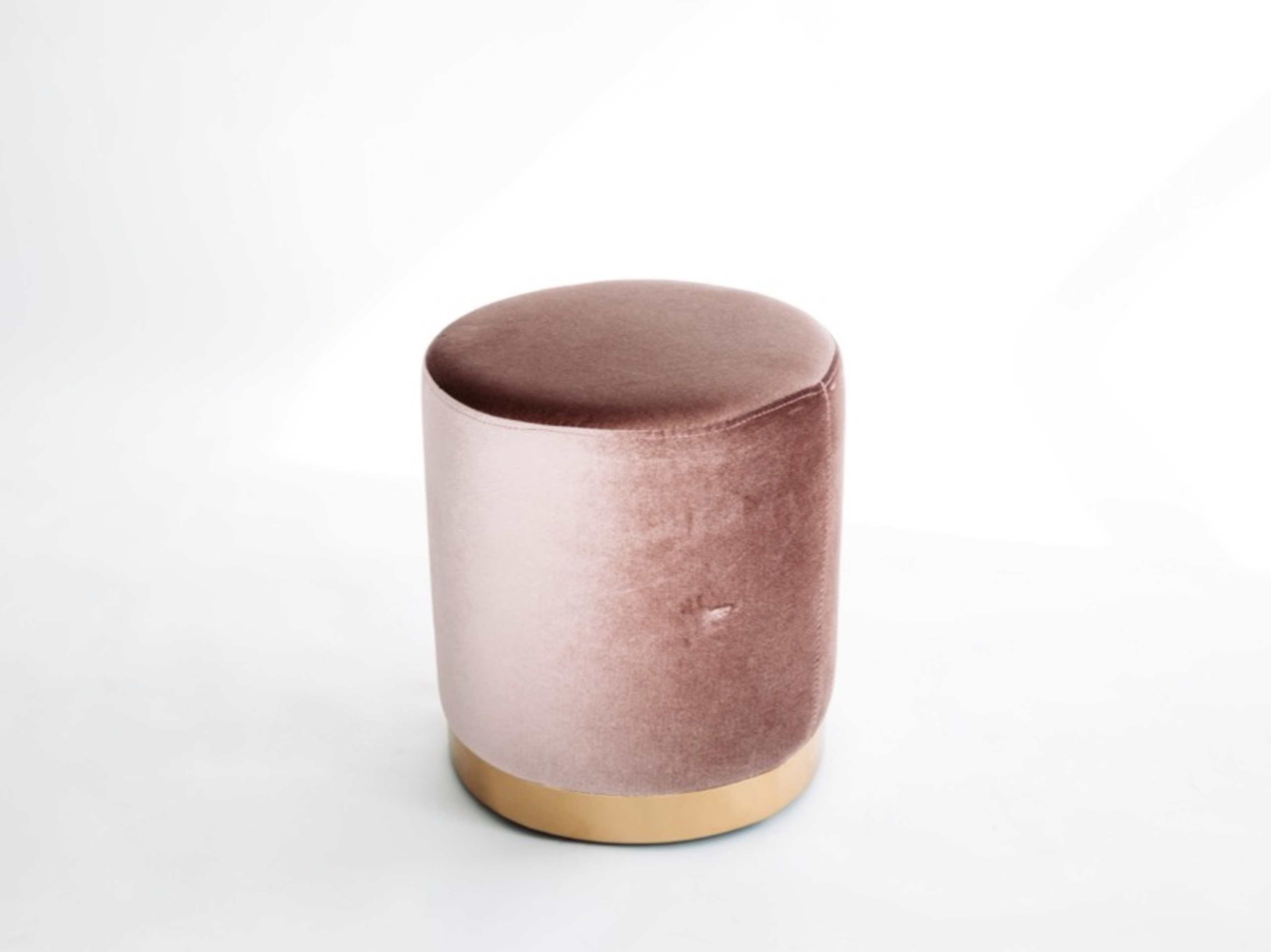 Pink Smooth Vanity Chair