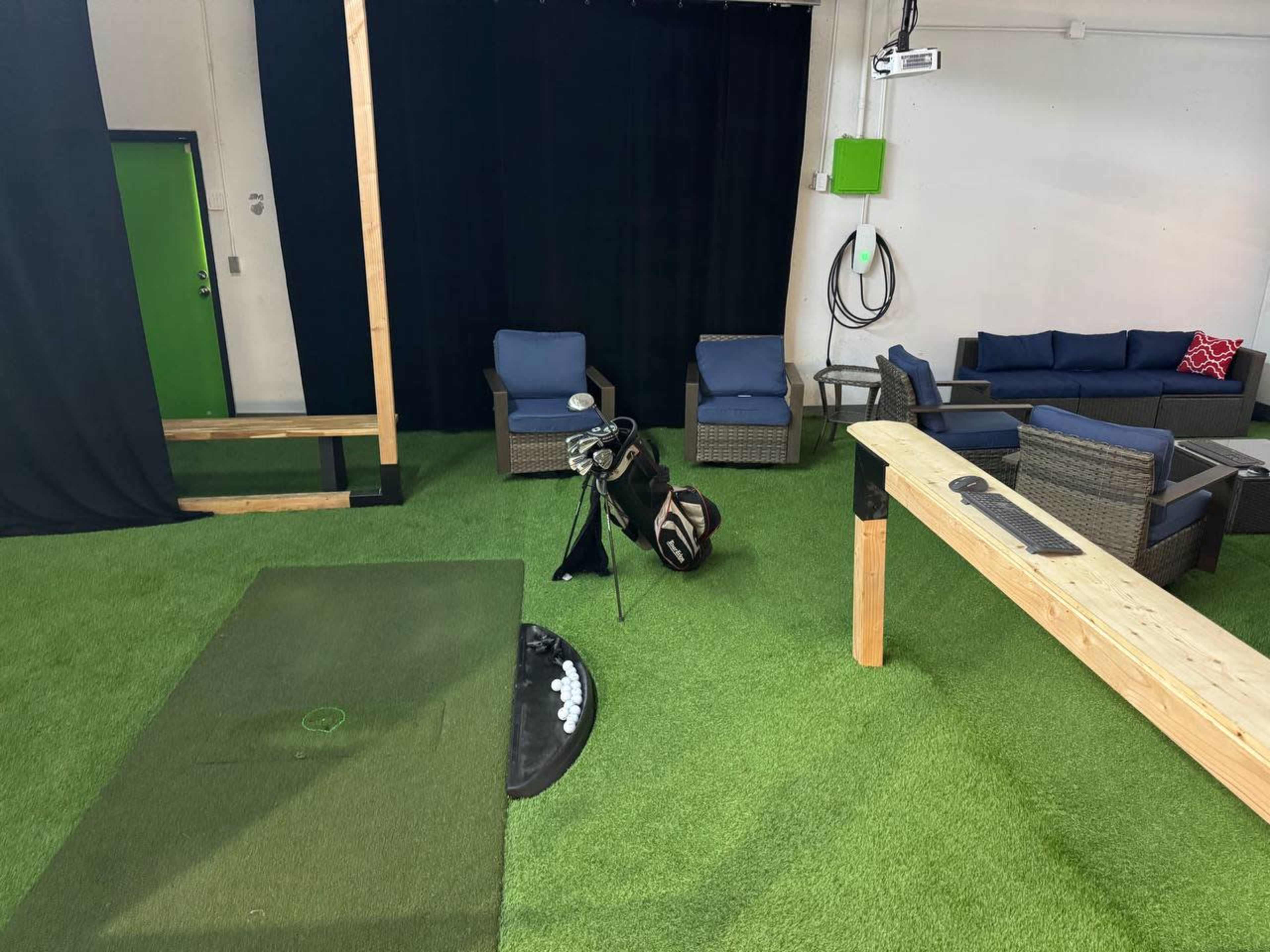 Productive Meeting Space with Golf Simulator Image in Costa Mesa, Costa Mesa, CA