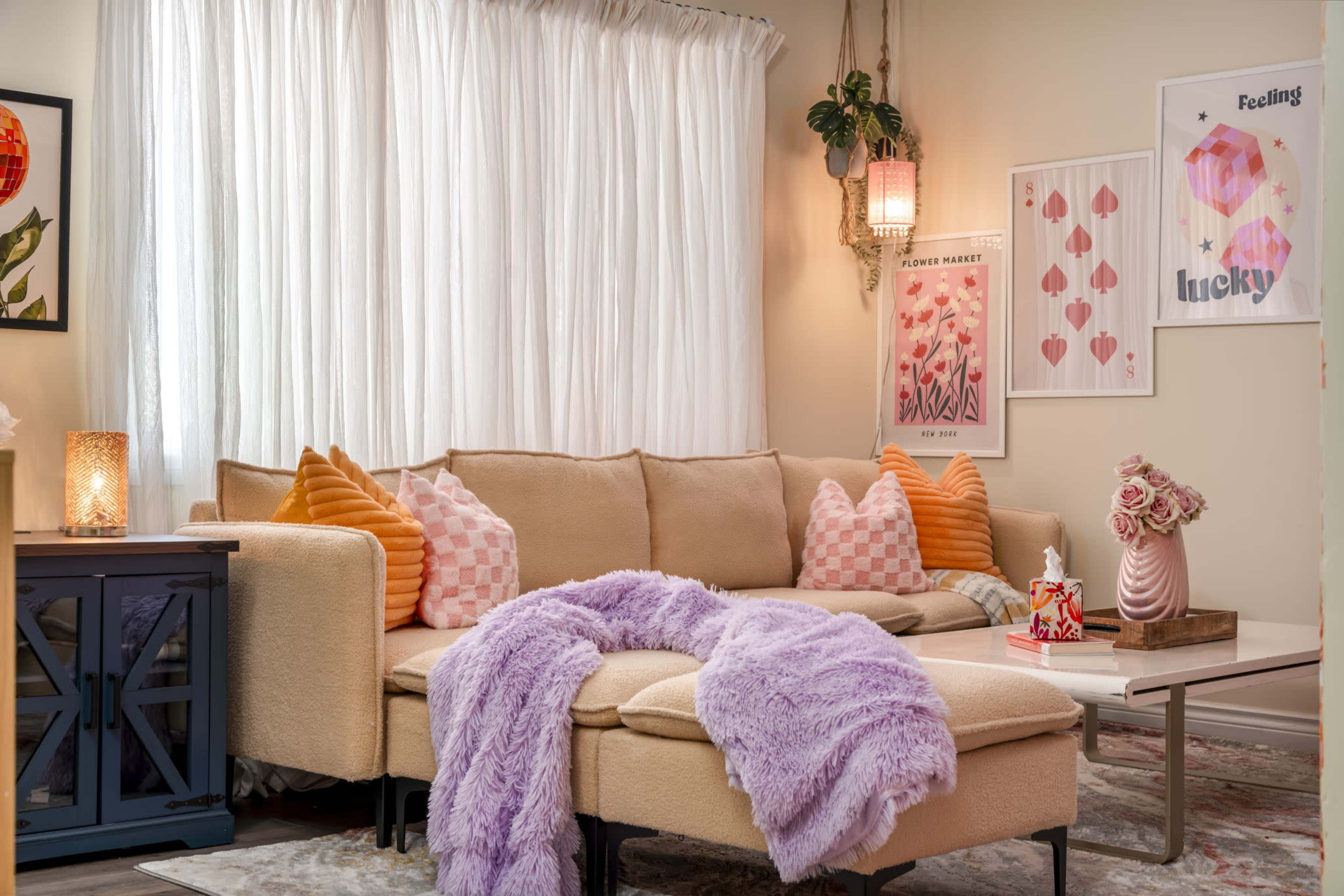 Bold & Cozy Dopamine Den Image in West Edmonton, Edmonton, AB