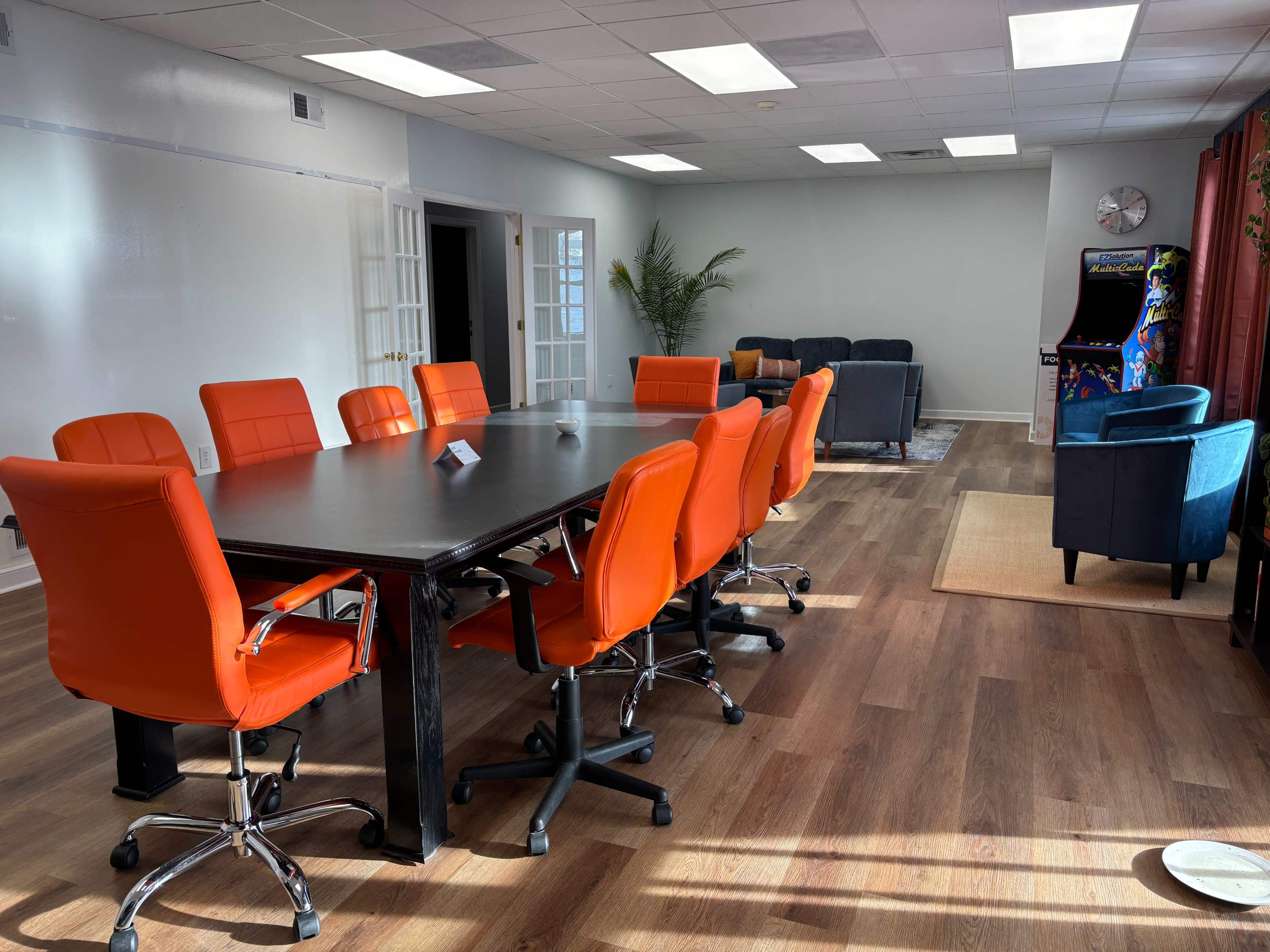 Professional Office Conference Room with Lounge Seating and Kitchen Access Image in East Hempfield Township, Lancaster, PA