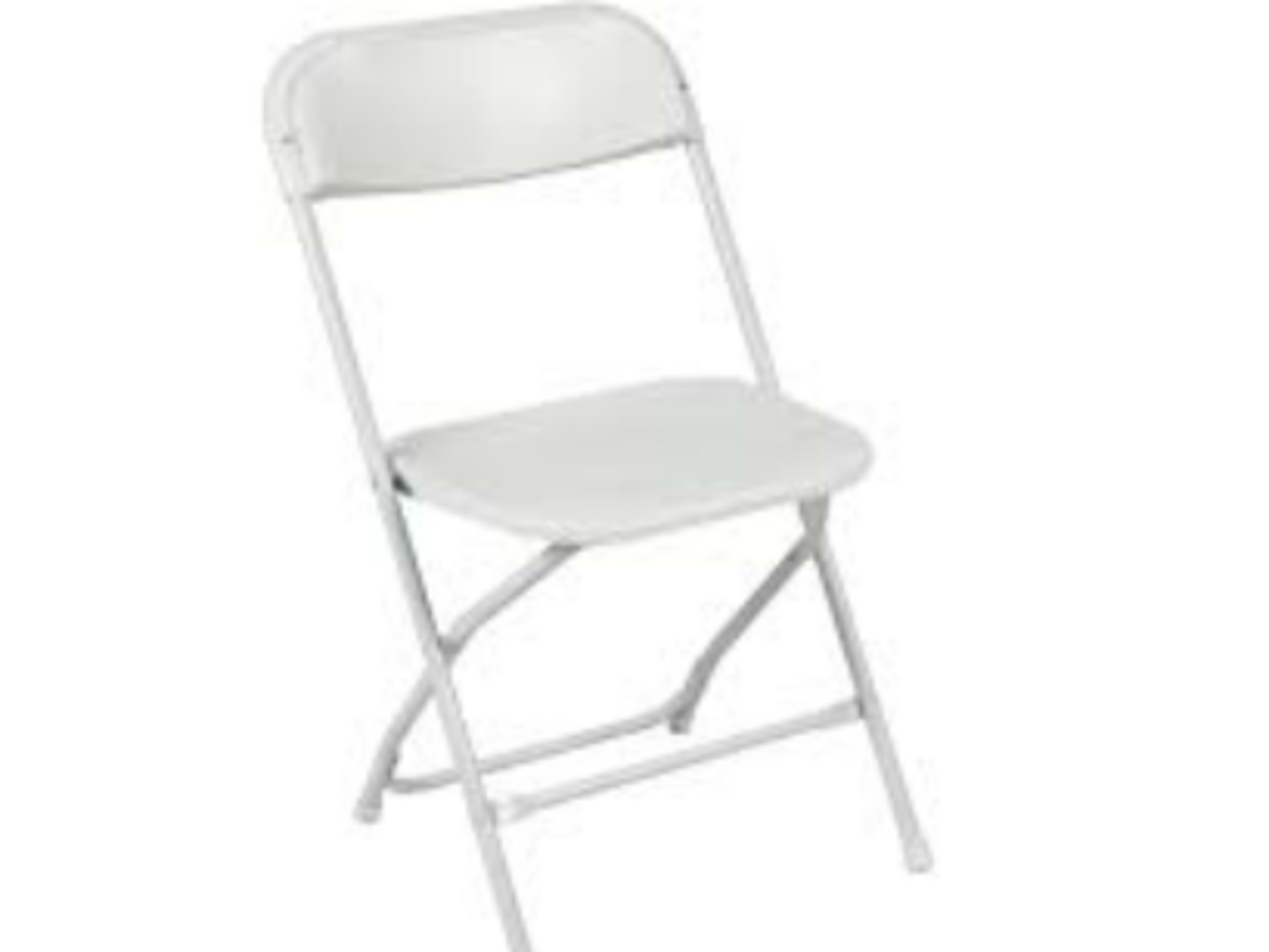 White Folding Chair