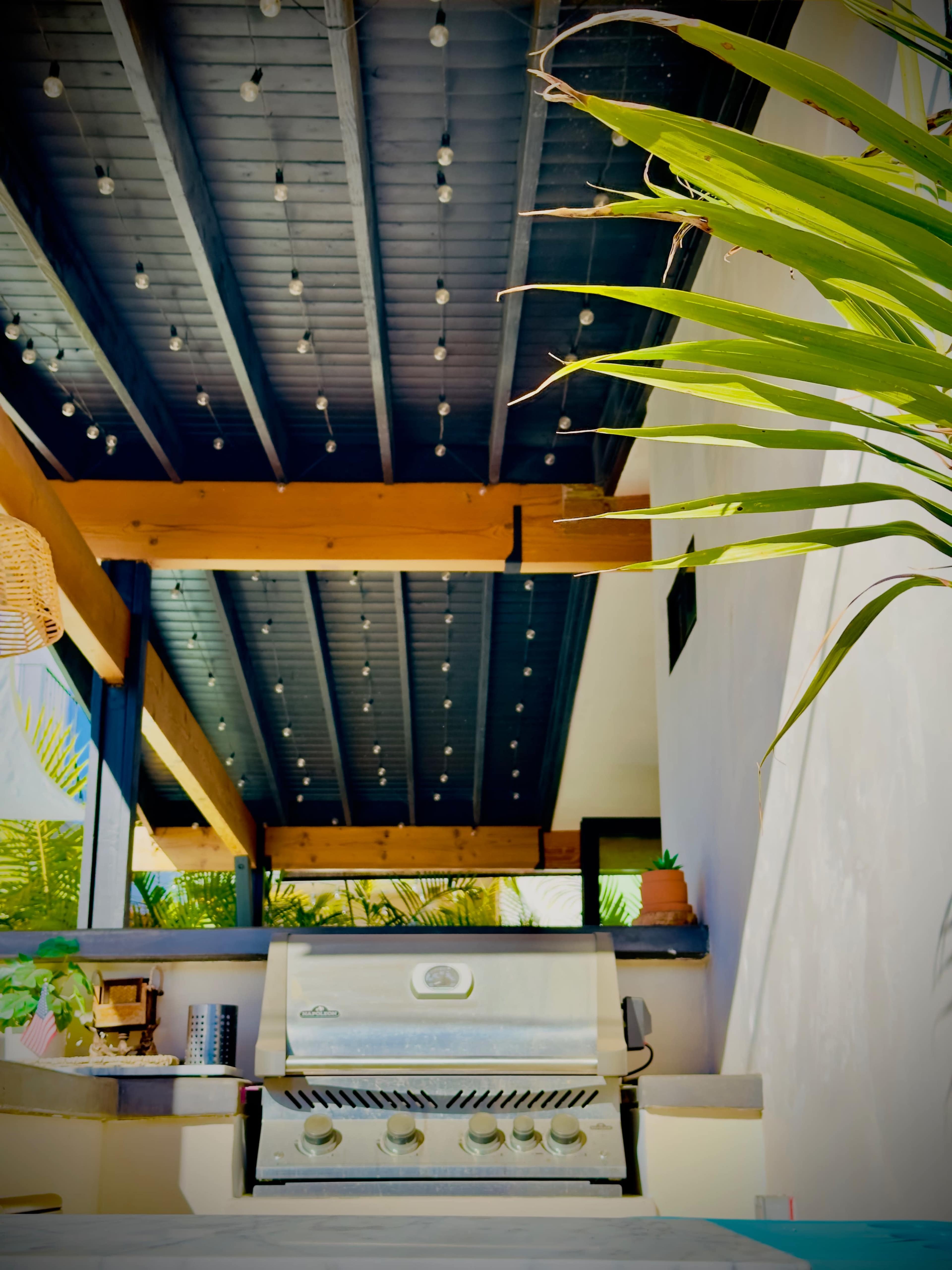 Tropical Mid-Century Modern Beach Villa House Image in Alamitos Heights, long beach, CA