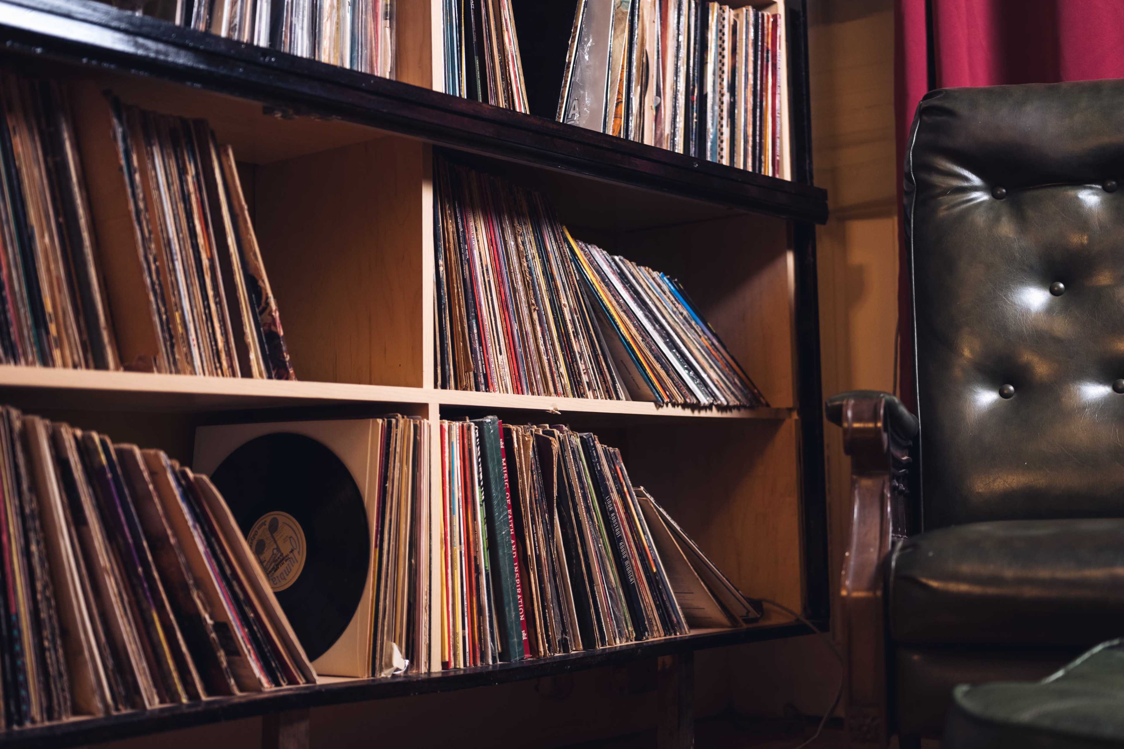 Vintage 1950s Vinyl/Record Room Image in Bedford-Stuyvesant, Brooklyn, NY