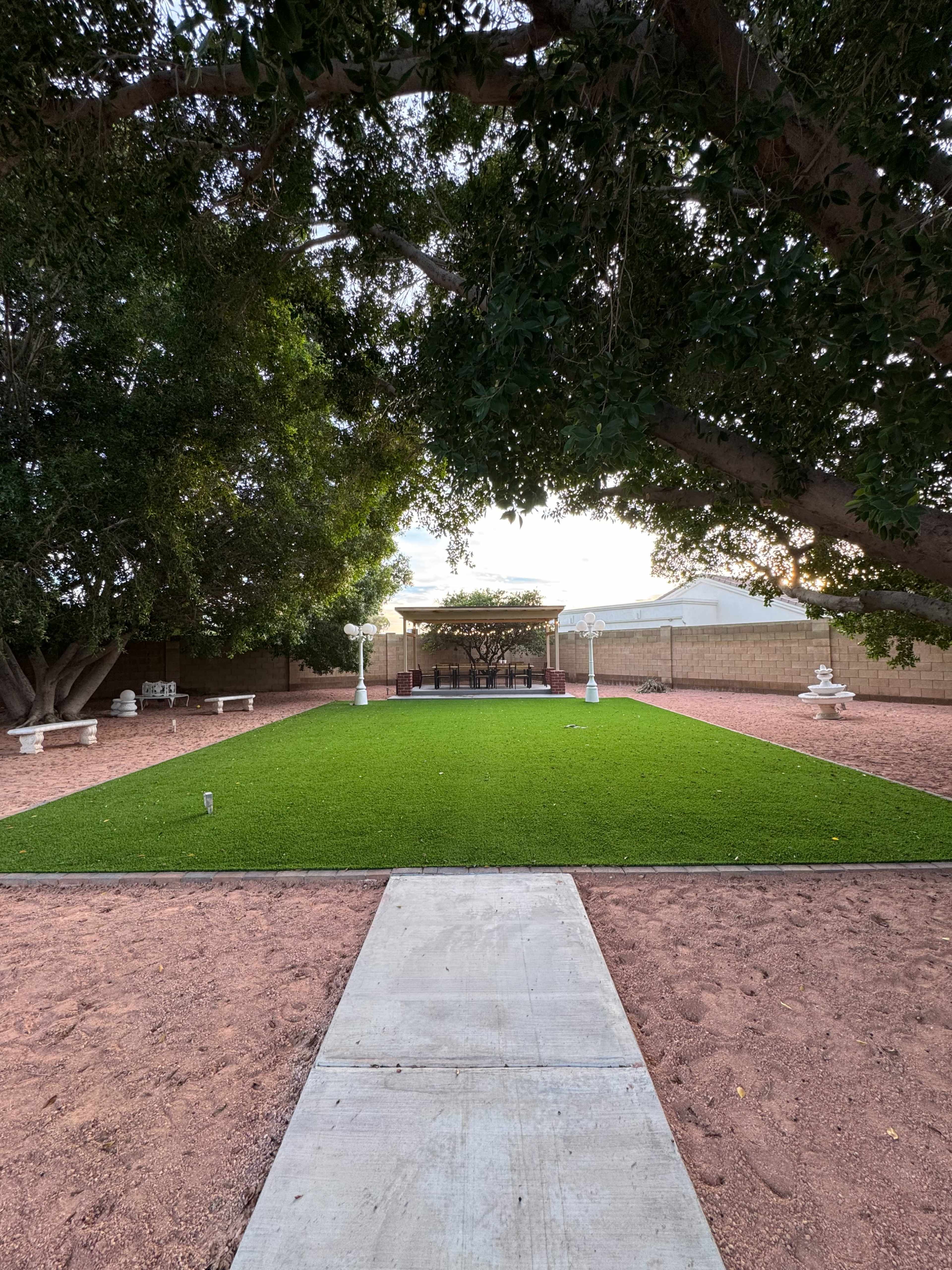 Serene Shaded Outdoor Space Image in Mesa, Mesa, AZ