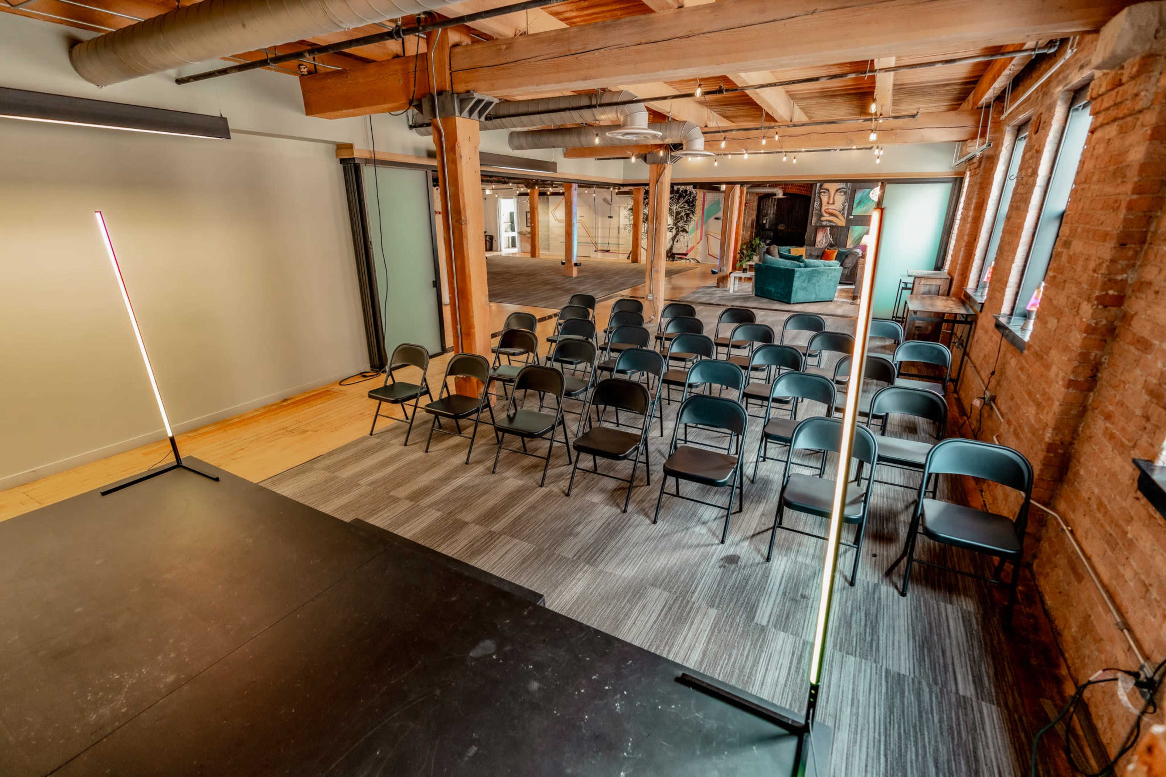 SET The Stage: Dynamic Creative Space for Panels, Performances, and Networking in River North Chicago Image in Near North Side, Chicago, IL