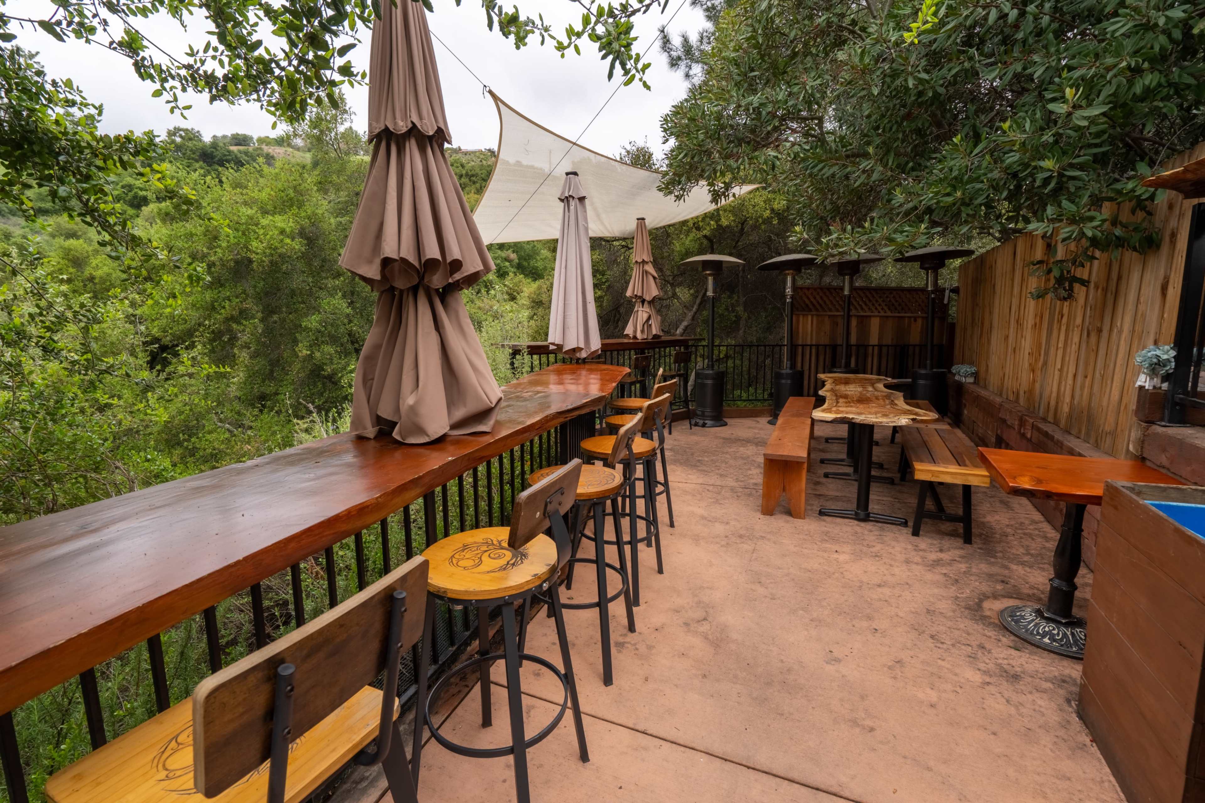 Treehouse Cafe with Canyon Views Image in Topanga, Topanga, CA