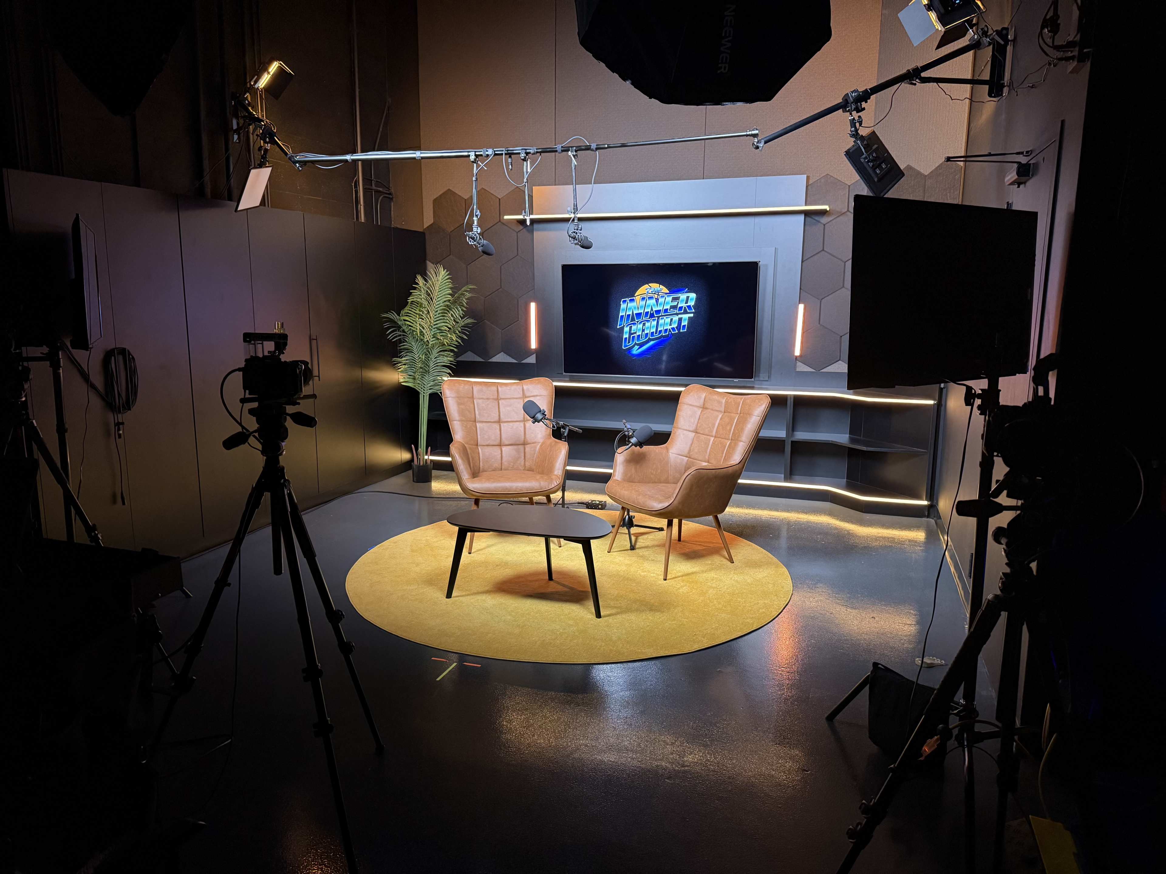Modern Podcast Studio + A/V Tech Image in Miami Springs, Miami Springs, FL
