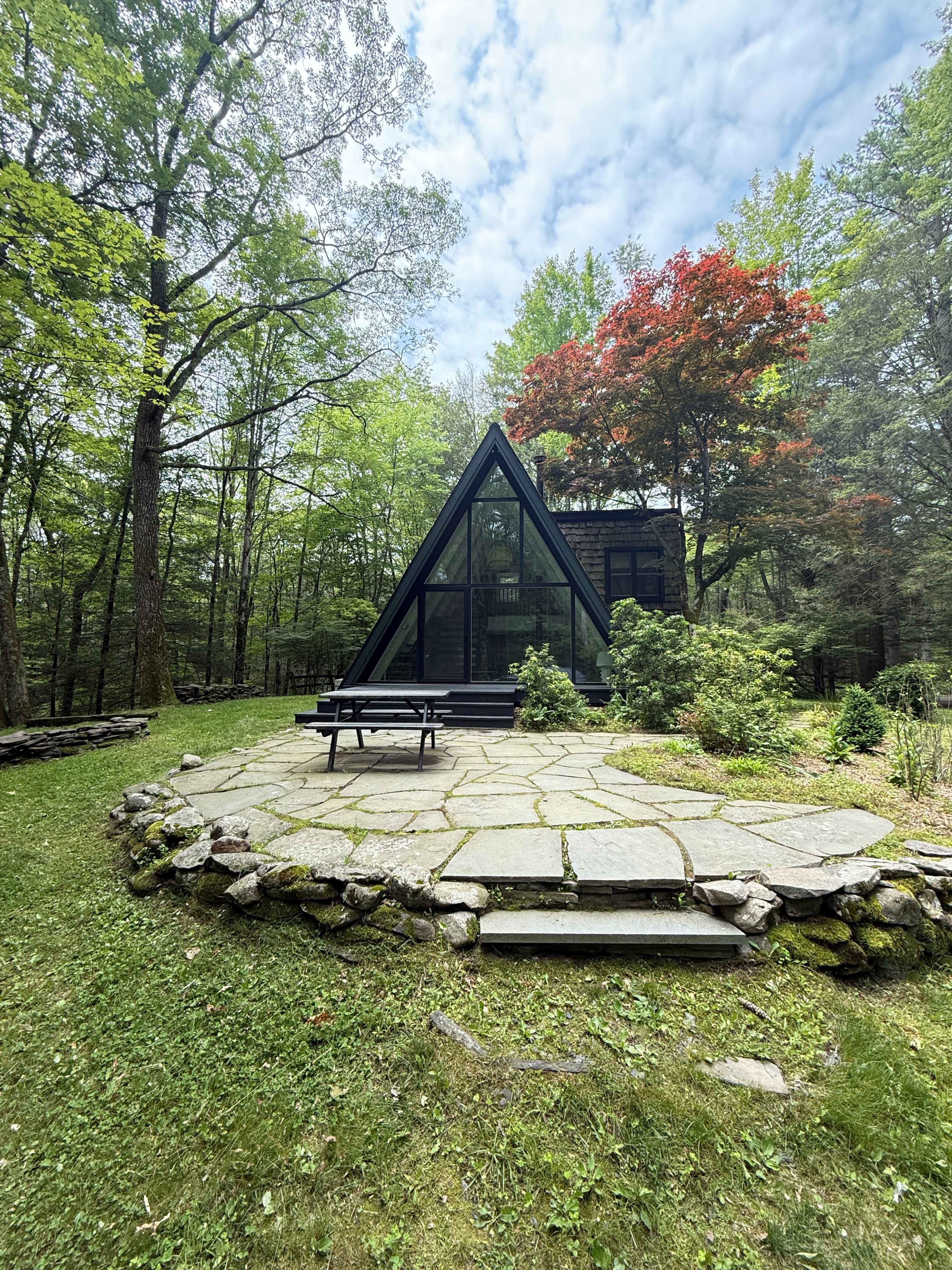 Catskills 1970's  A frame Image in Rochester, Kerhonkson, NY