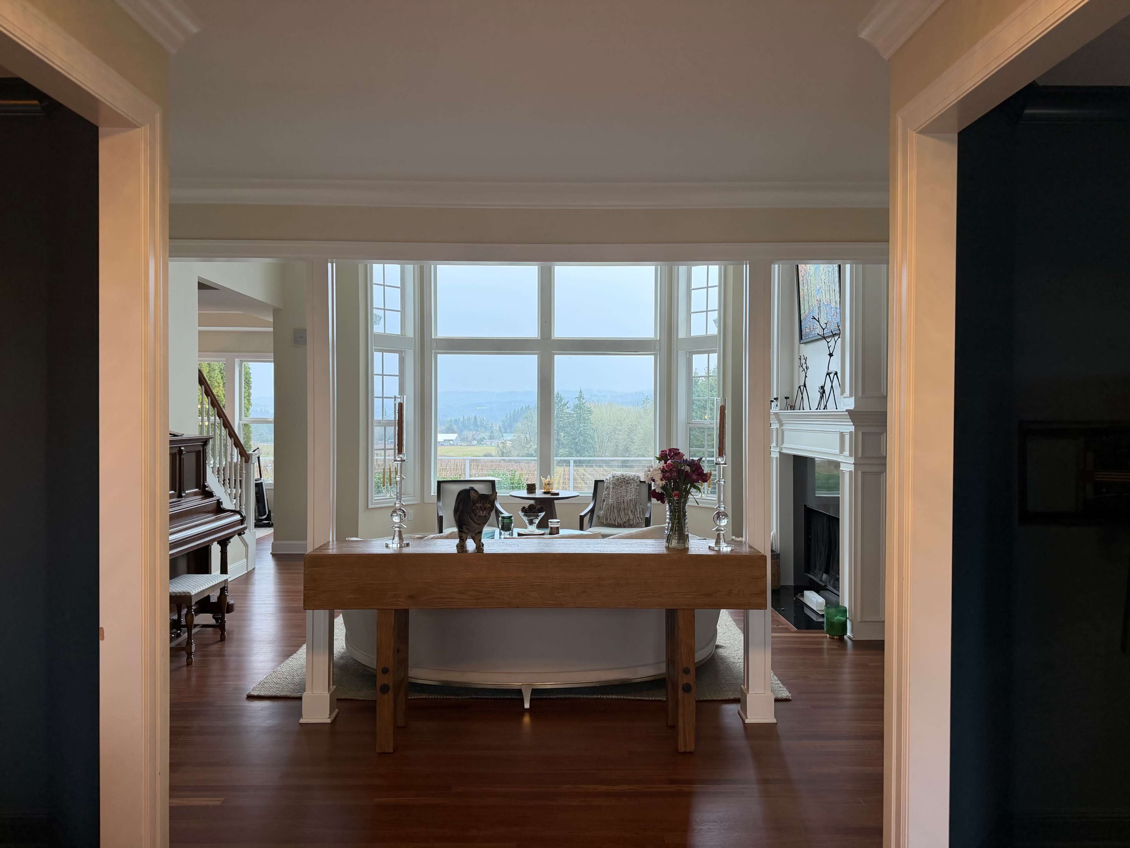 Country Vineyard Estate On 5 Acres With Southern View Image in , Cornelius, OR