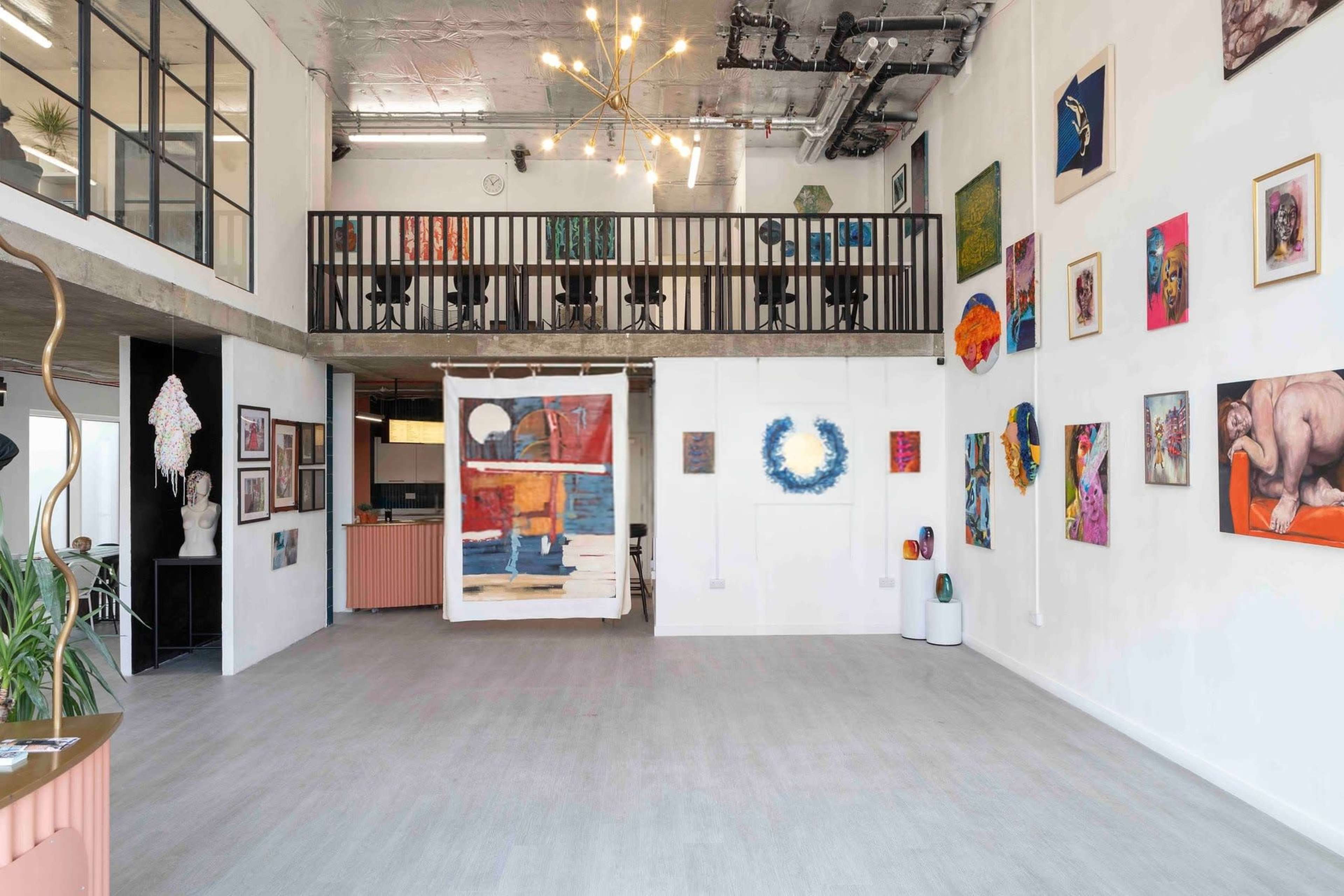 Stunning Light-Filled Split-Level Gallery & Studio Hire in East London Image in London, London, ENG