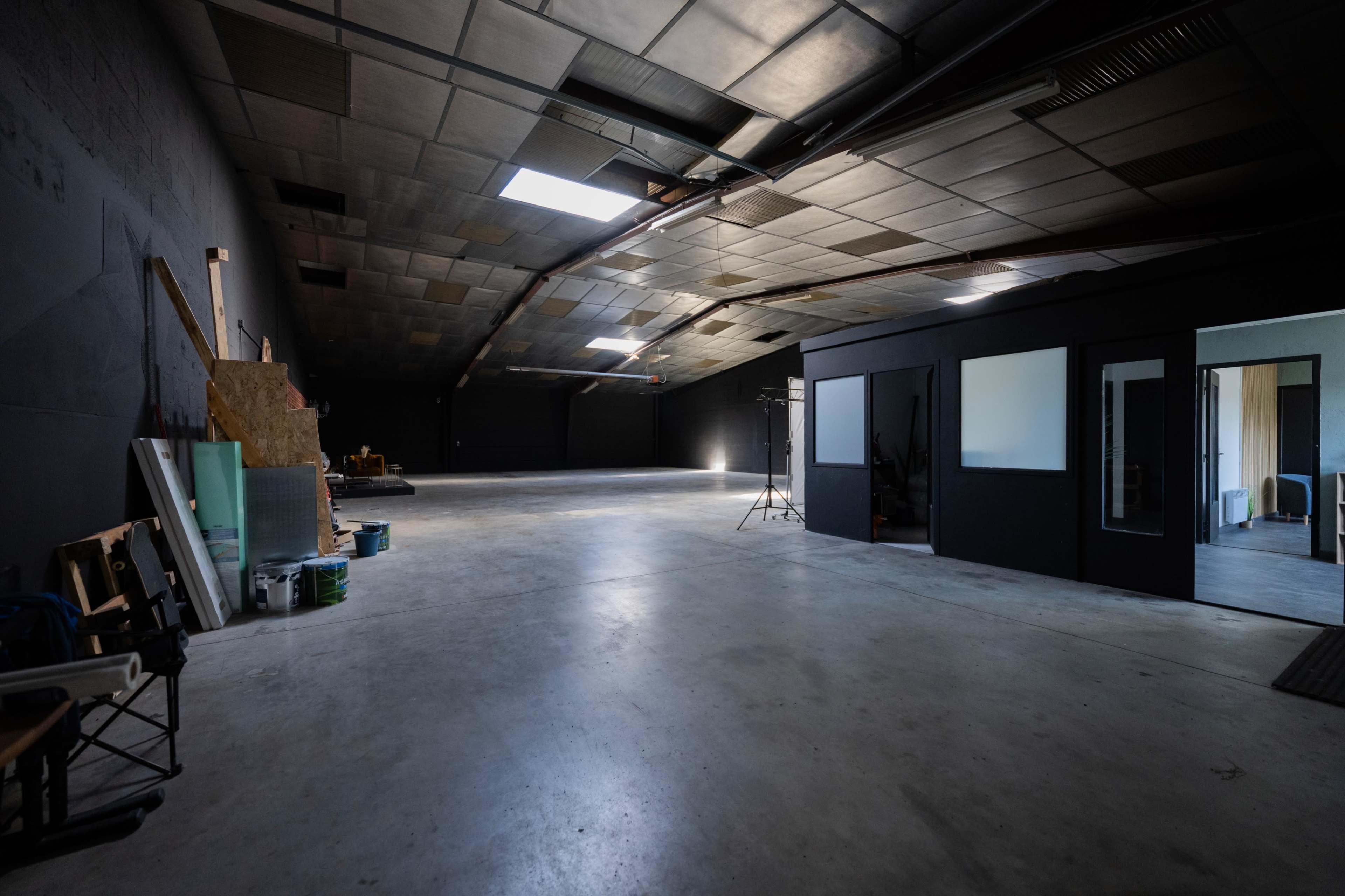 Plateau de tournage Image in , Vert saint denis