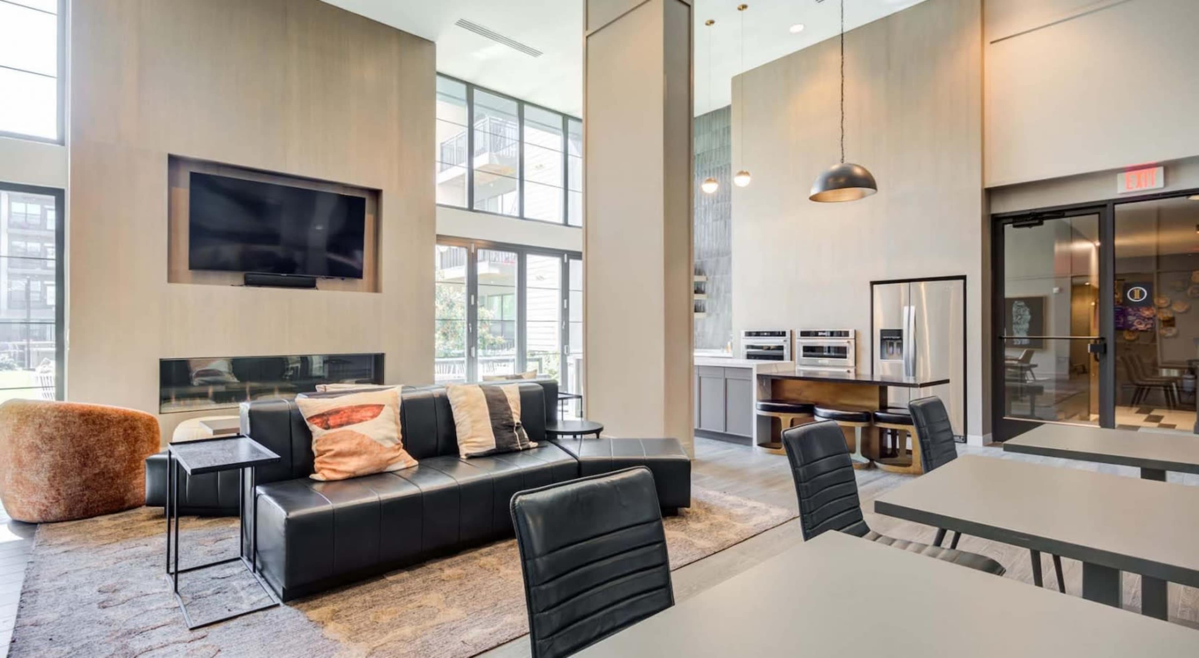 Suburban spacious social lounge Image in Hunter Mill District, Herndon, VA