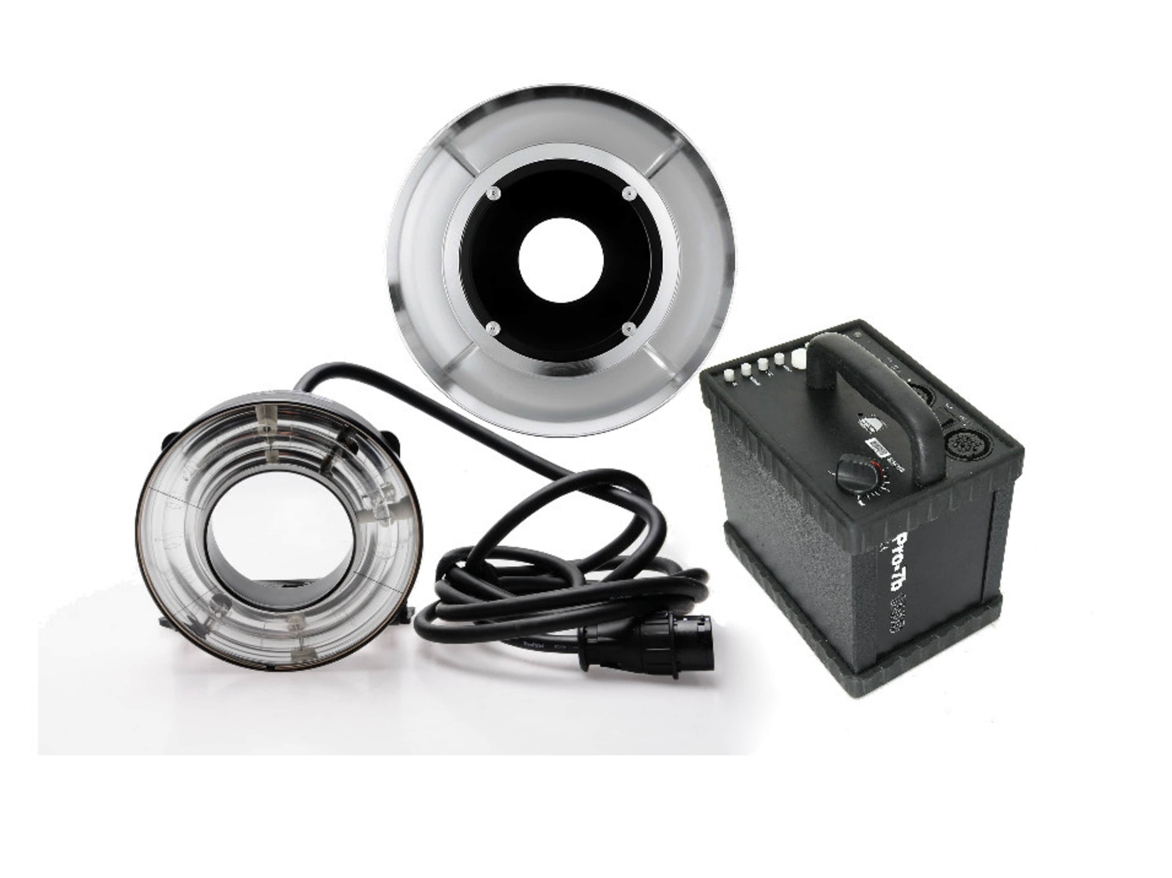  3) Profoto 7B 1200 Watts Kit With Ring Flash 