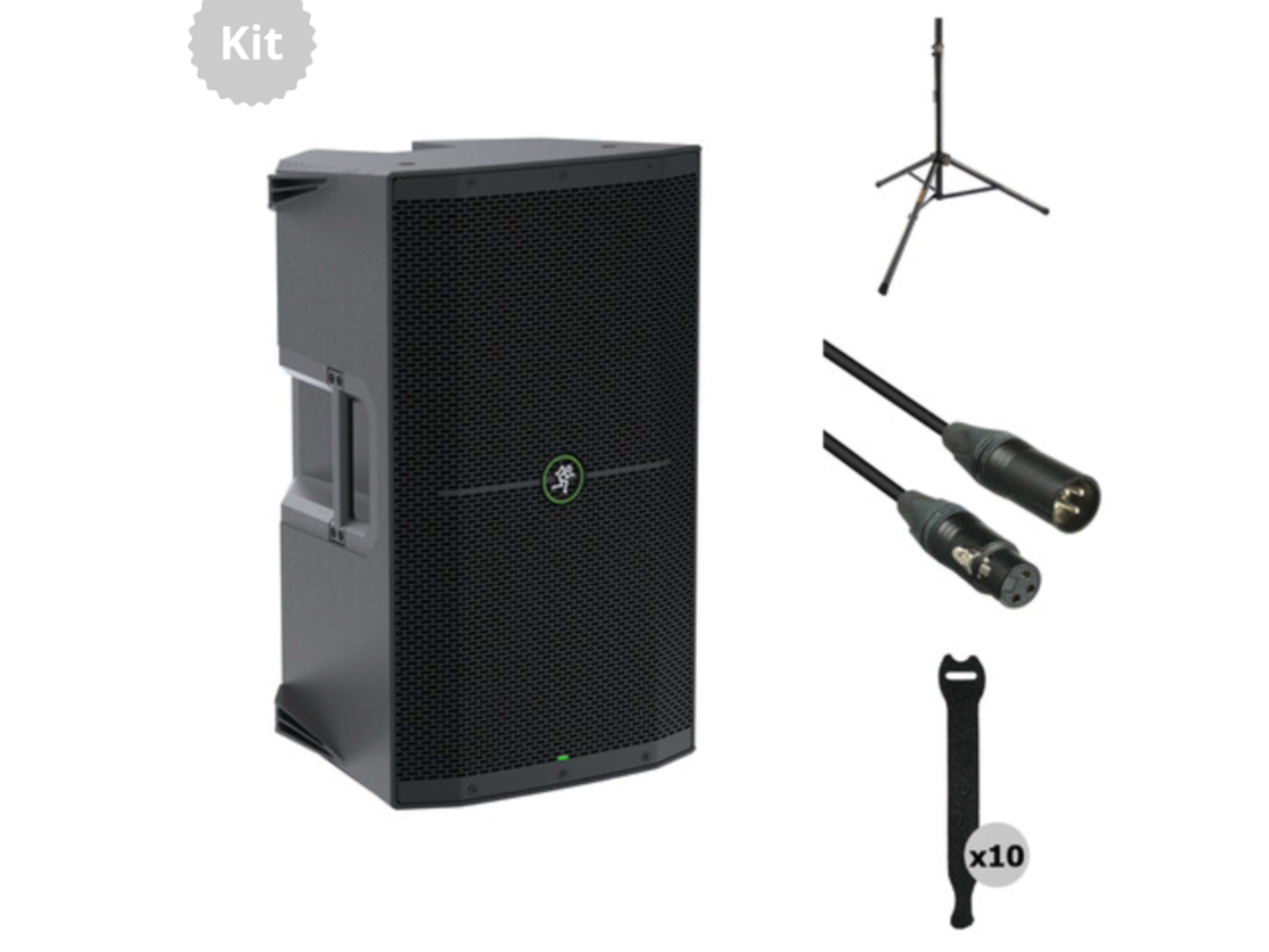 Mackie Thump212 Powered PA Speaker Kit & Stand