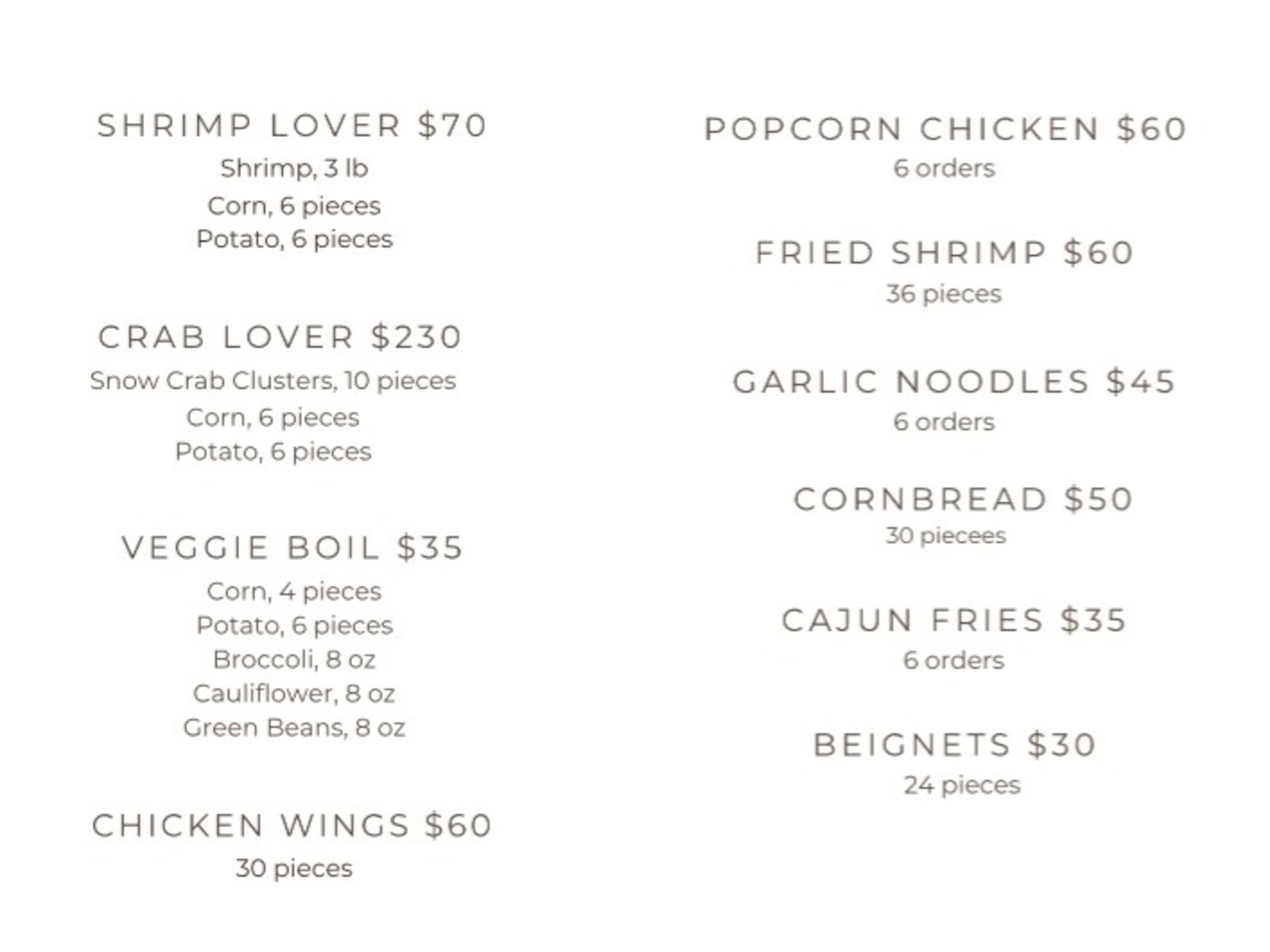 Lowcountry Party Trays