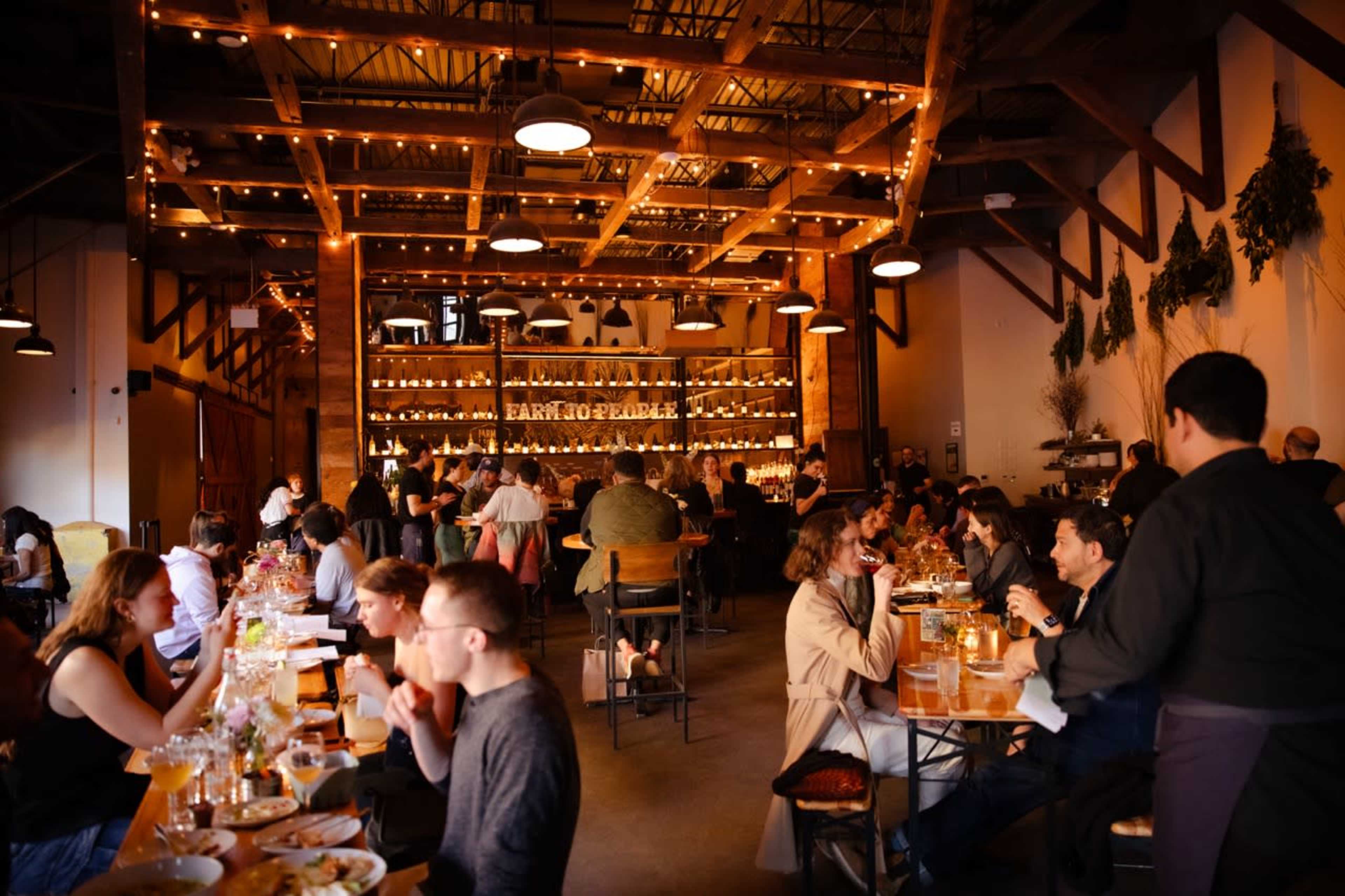 Semi-Private Event Space in Farm-to-Table Restaurant Image in Bushwick, Brooklyn, NY