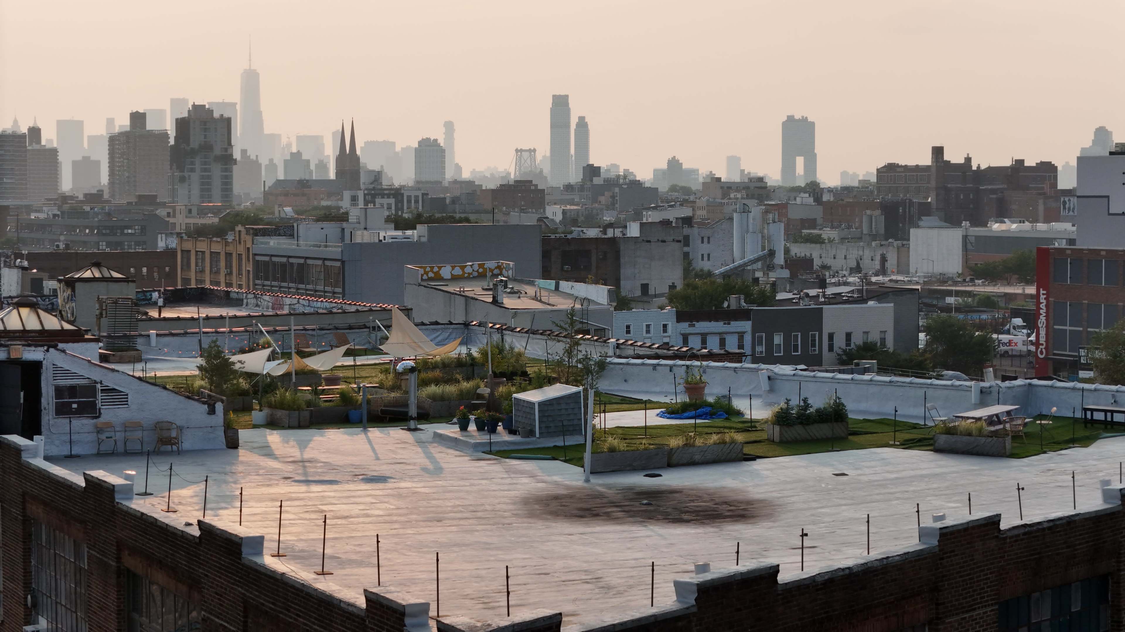 Massive 8,000 sqft Rooftop with Panoramic Skyline Views Image in Bushwick, Brooklyn, NY