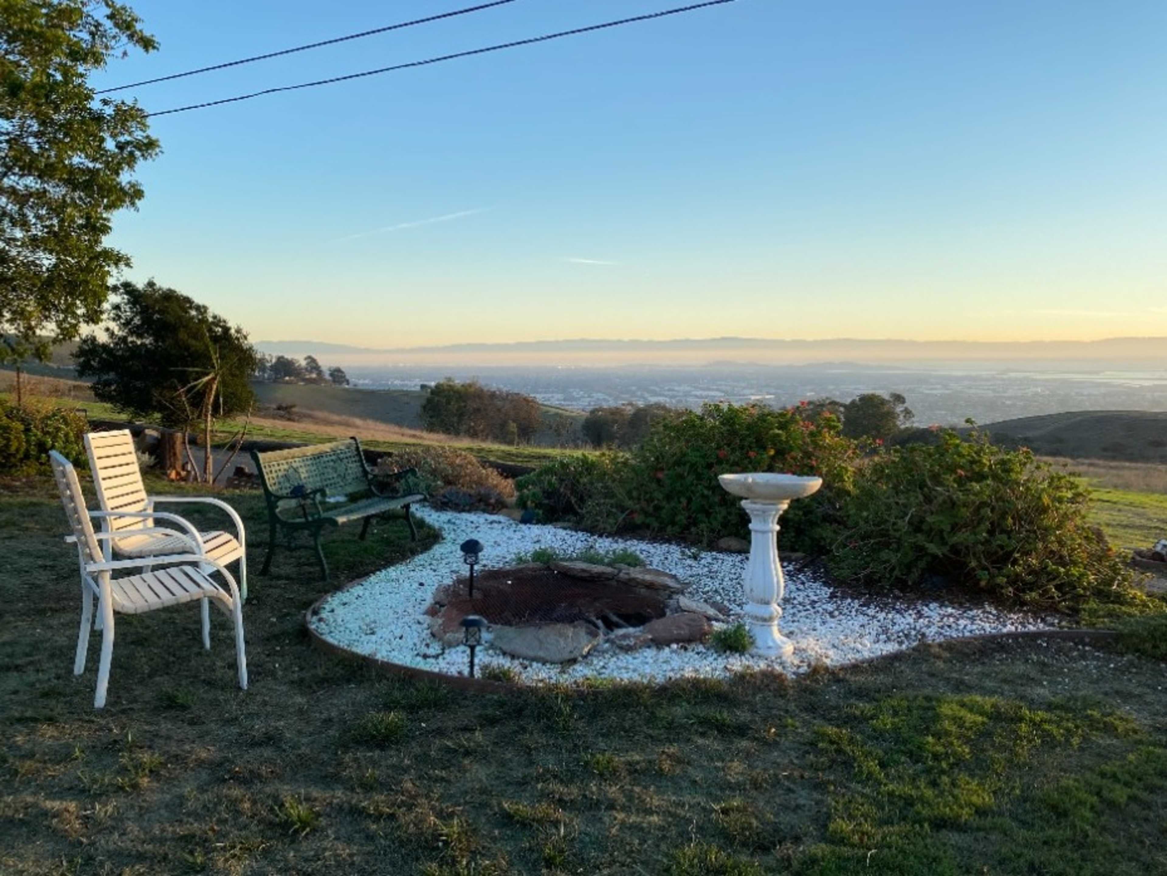 Firepit view