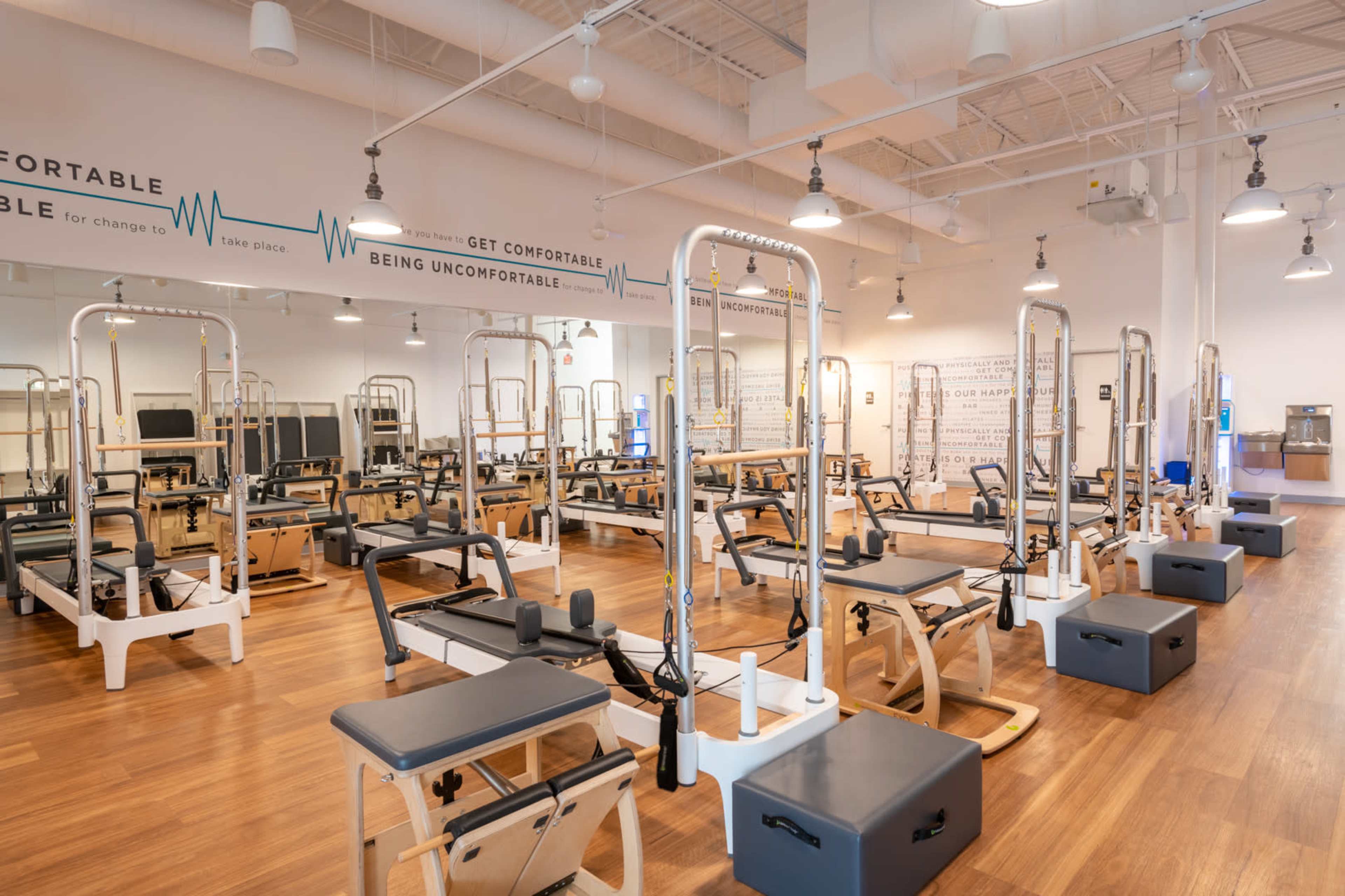 Contemporary Workout Studio with Modern Feel Image in Cascade Township, Grand Rapids, MI