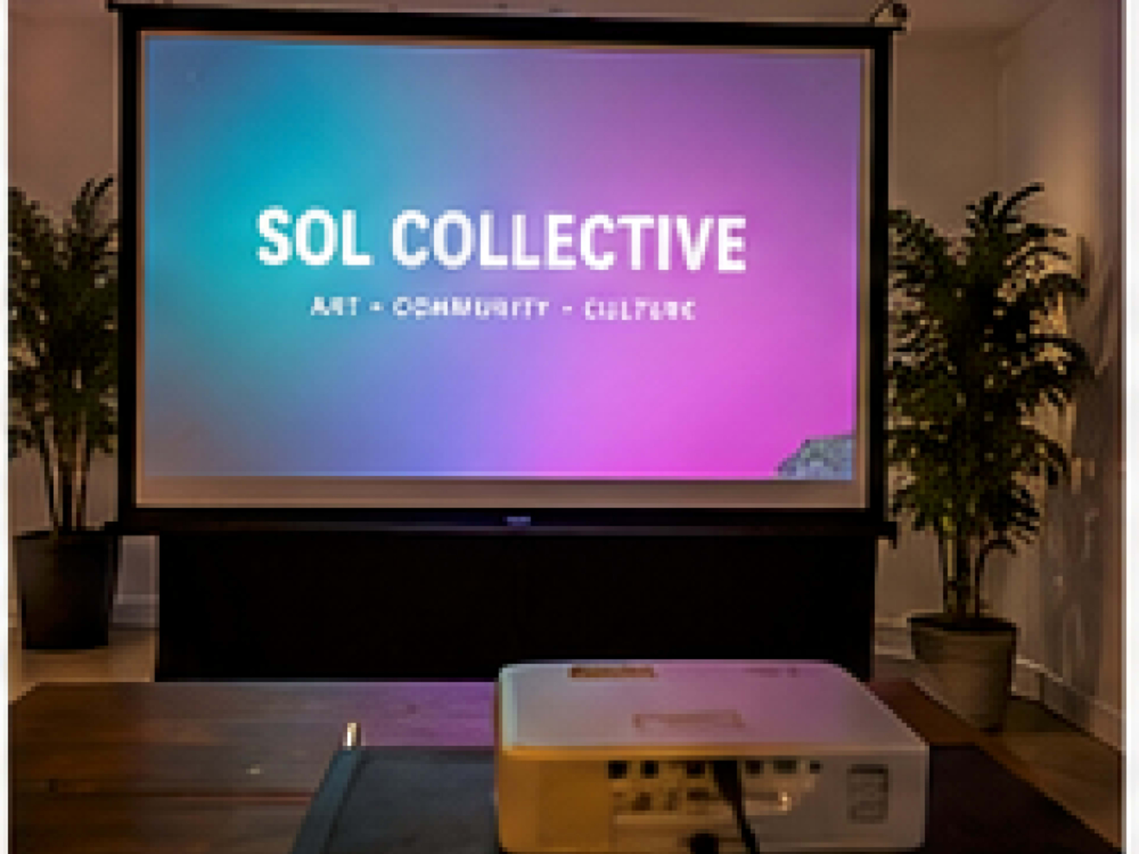 Projector & Screen Package