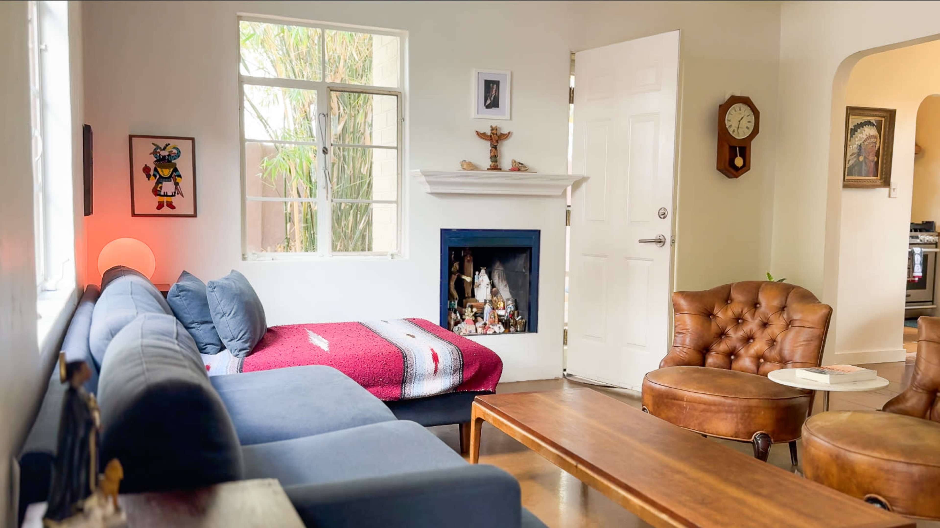 Southwest/Boho Interior | Shaded Meadow/Woodland Yard | Mid Century Trailer | Small Studio/Garage Image in Alhambra, PHOENIX, AZ