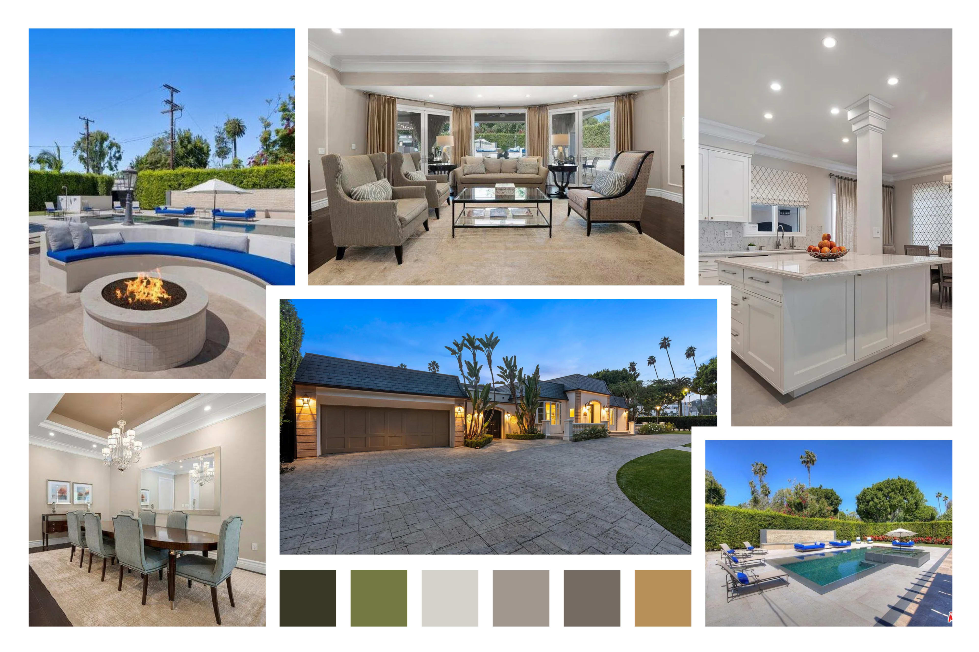 RODEO HOUSE GOLDEN HOUR FRENCH ESTATE Image in The Flats, Beverly Hills, CA