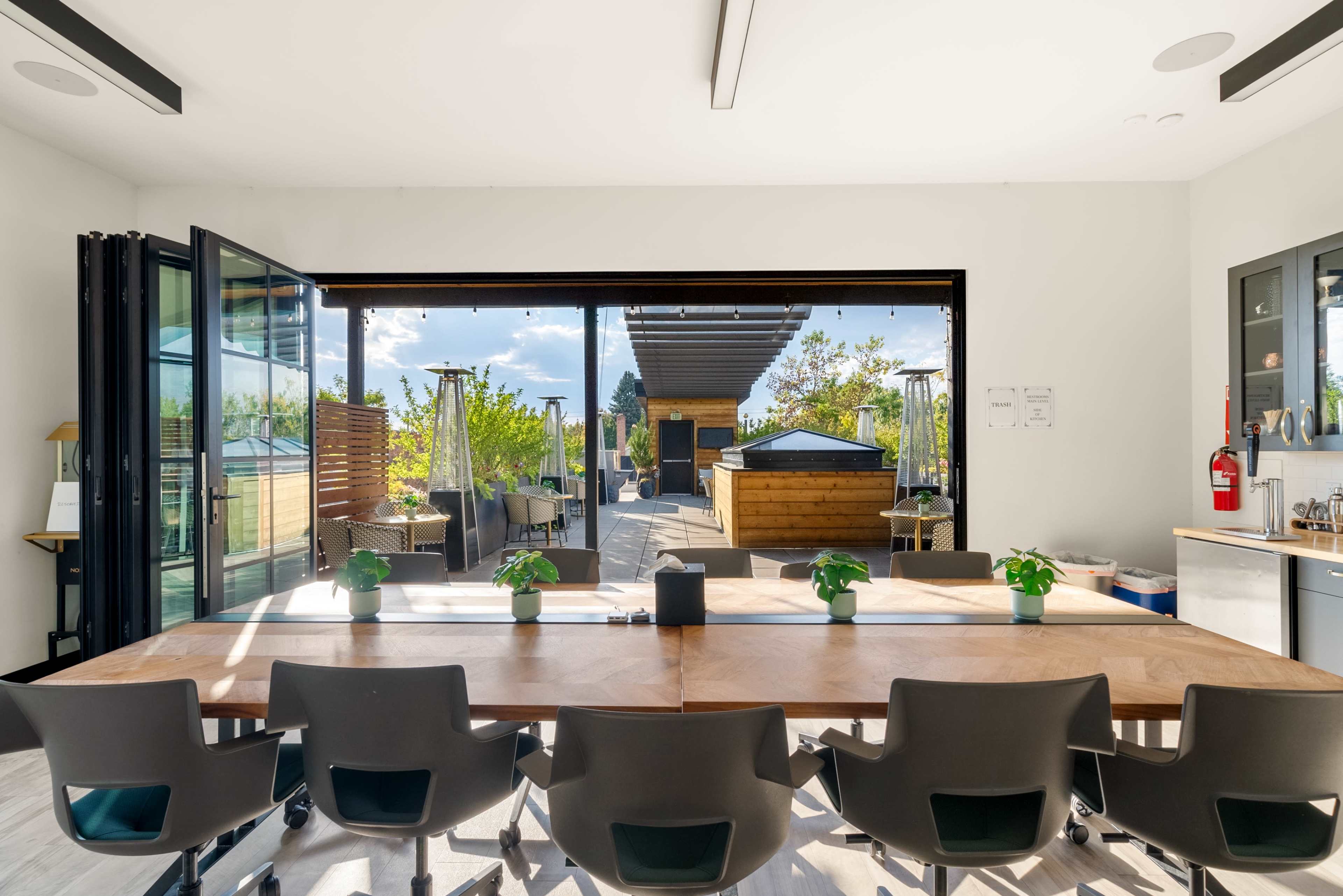 (North Park) Rooftop Indoor Conference Room for 10 Image in Washington Park, Denver, CO