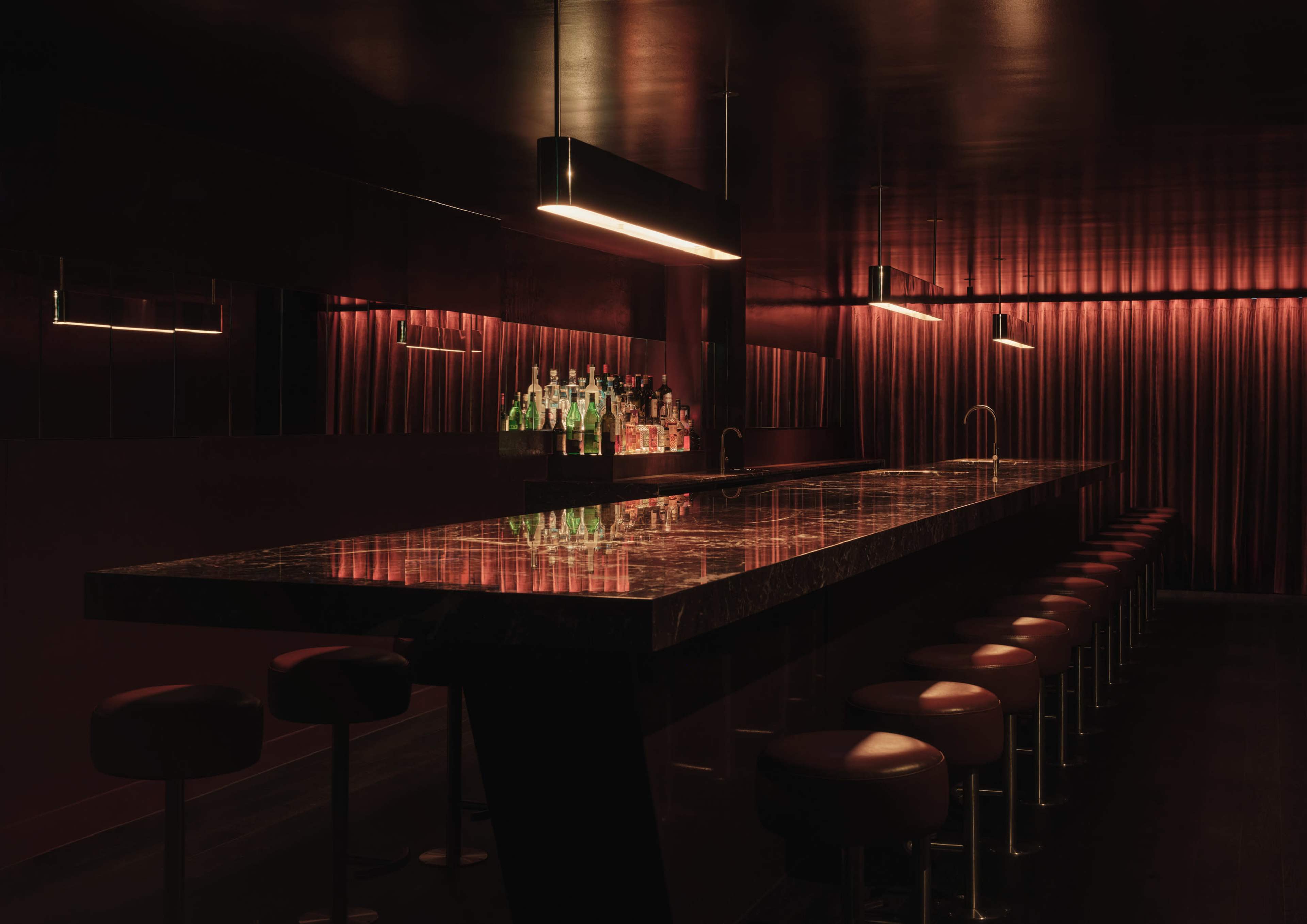 Italian Bar within Historic Grade II Listed Shoreditch Building Image in Shoreditch, London, ENG