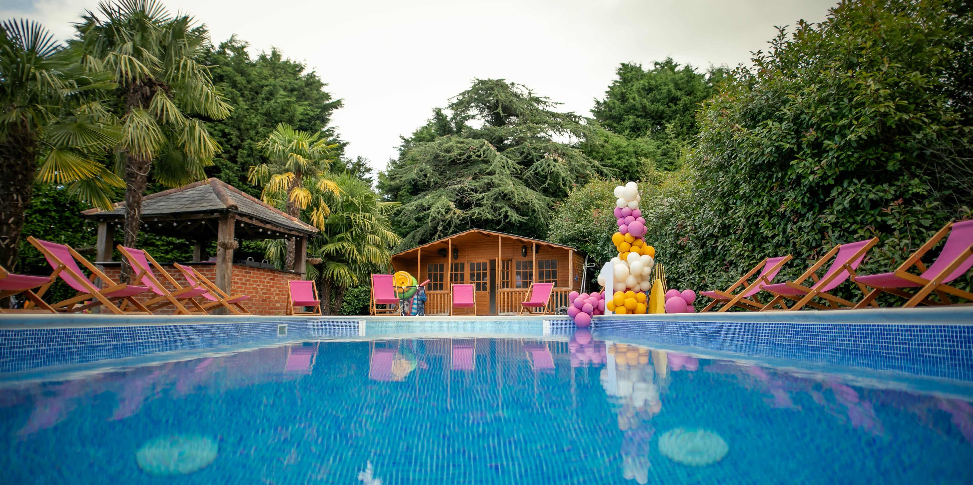 Tropical Pool Experience & Party in Greater London Image in West Kingsdown, London, ENG