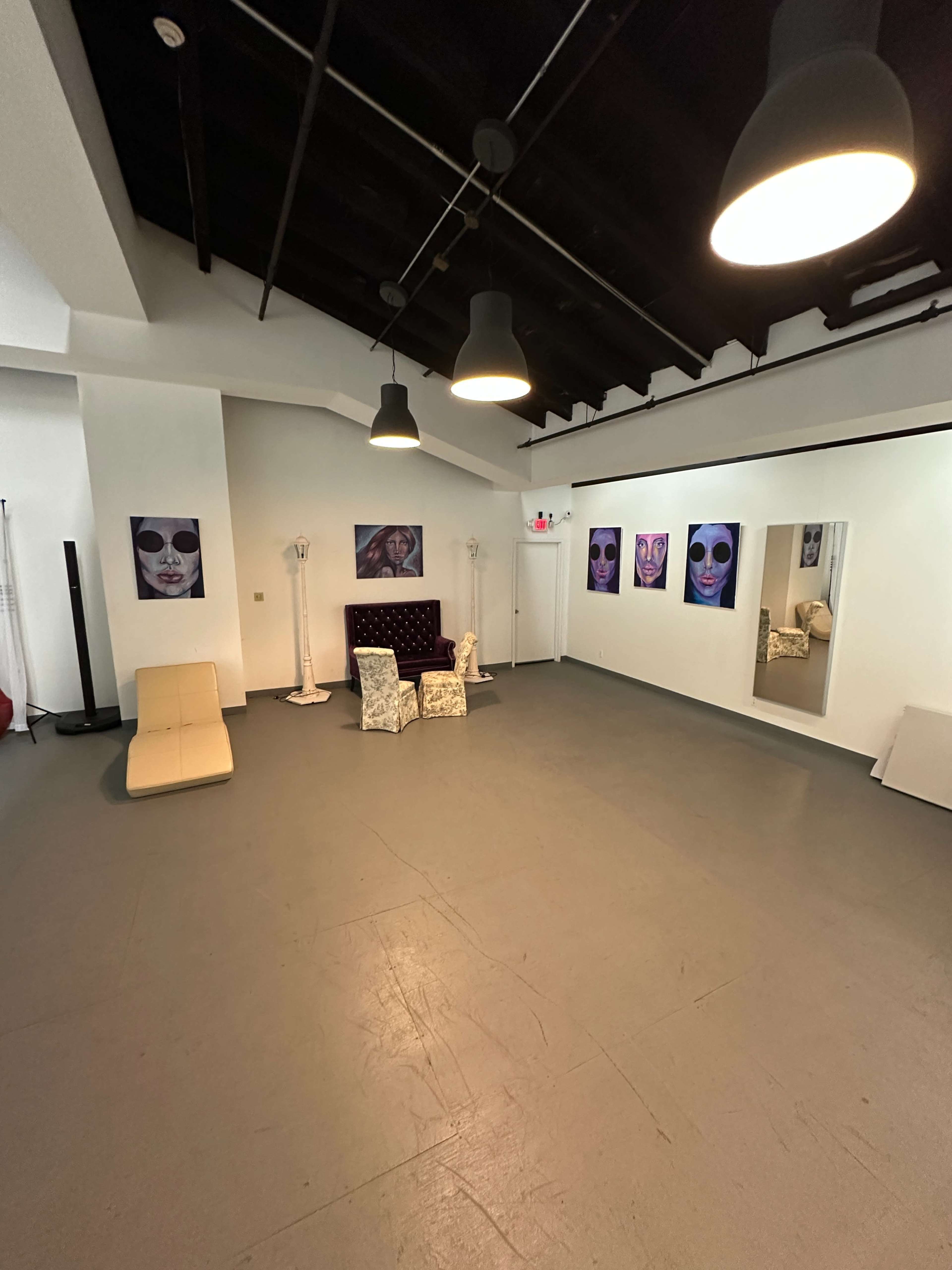 3000 sq ft Studio/Event space with cathedral ceilings. Image in Weehawken Township, Weehawken Township, NJ