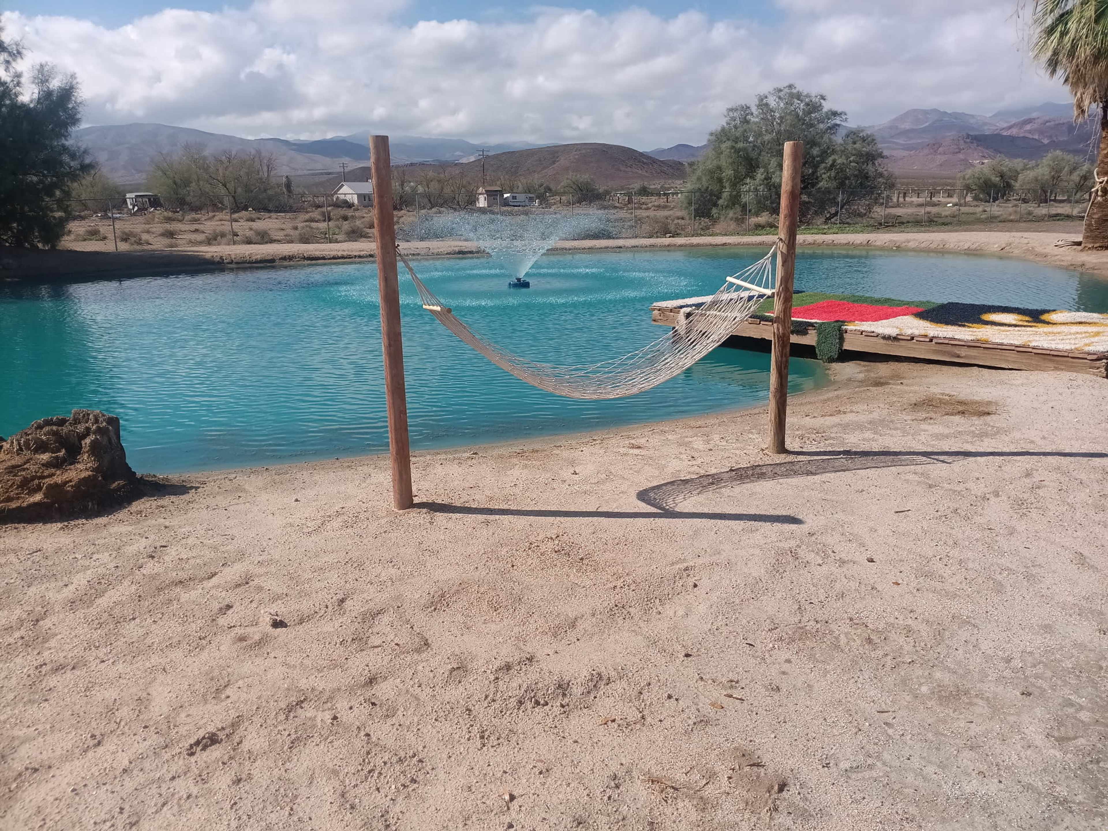 Desert Ranch with Private Lake and Fitness Park Image in , Newberry Springs, CA