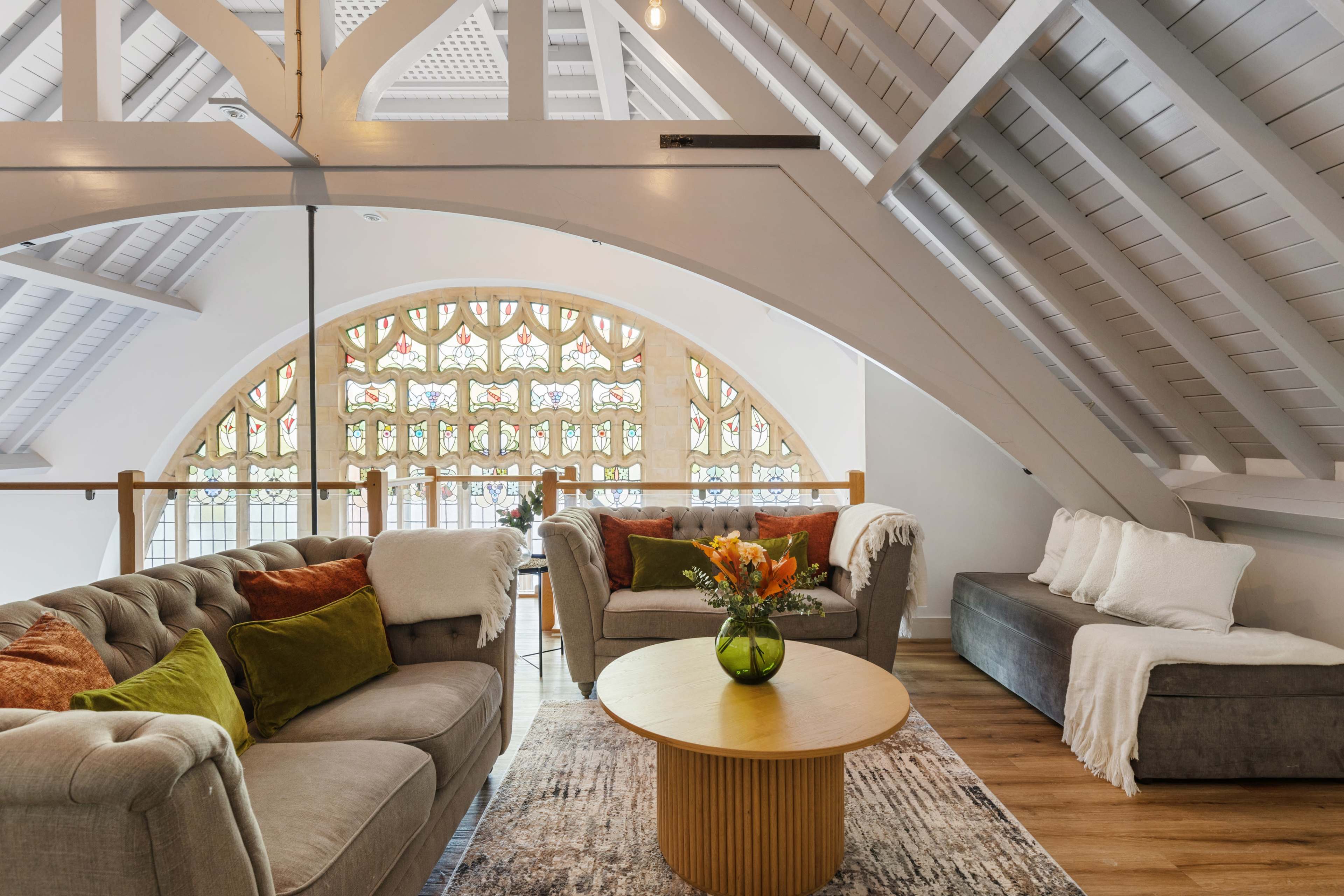 Converted Warehouse Floor Plans - Uperplans - Converted Warehouse Penthouse Living Space