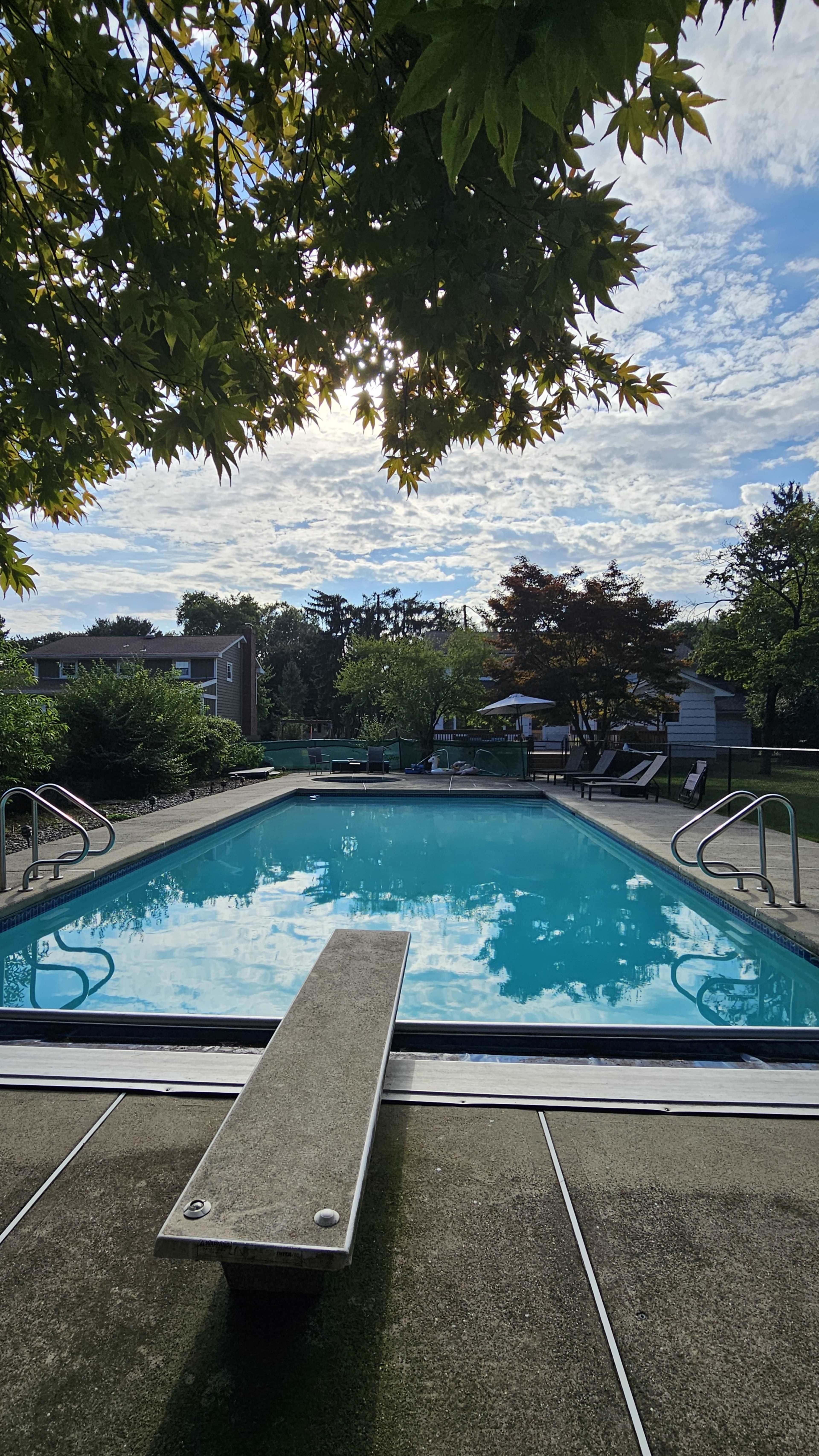 Beautiful Backyard Private Pool & Hot Tub Image in Edison, Edison, NJ