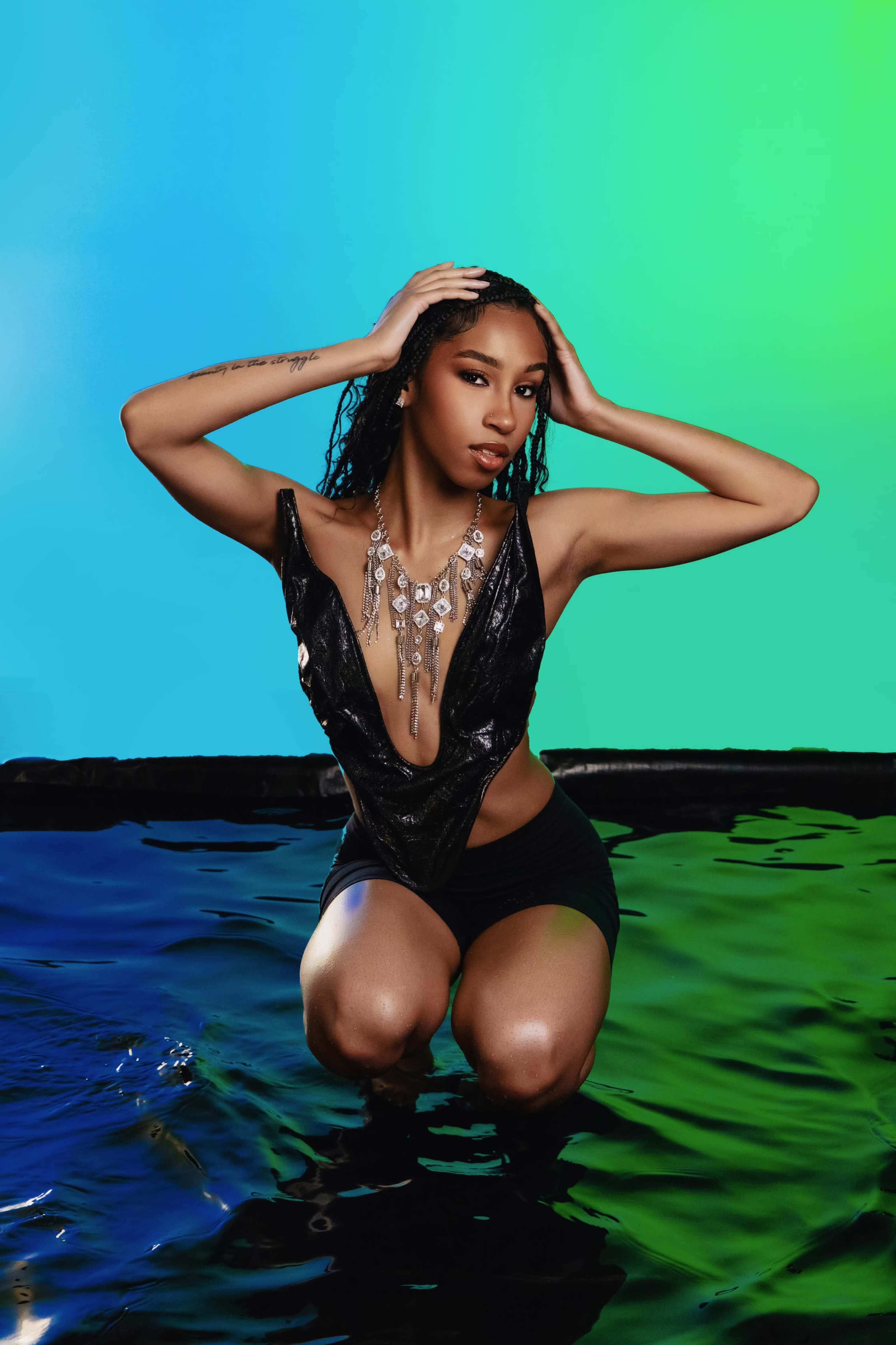 Dynamic Rain Set/Water Floor Set Backdrop Studio Image in Doraville, Doraville, GA