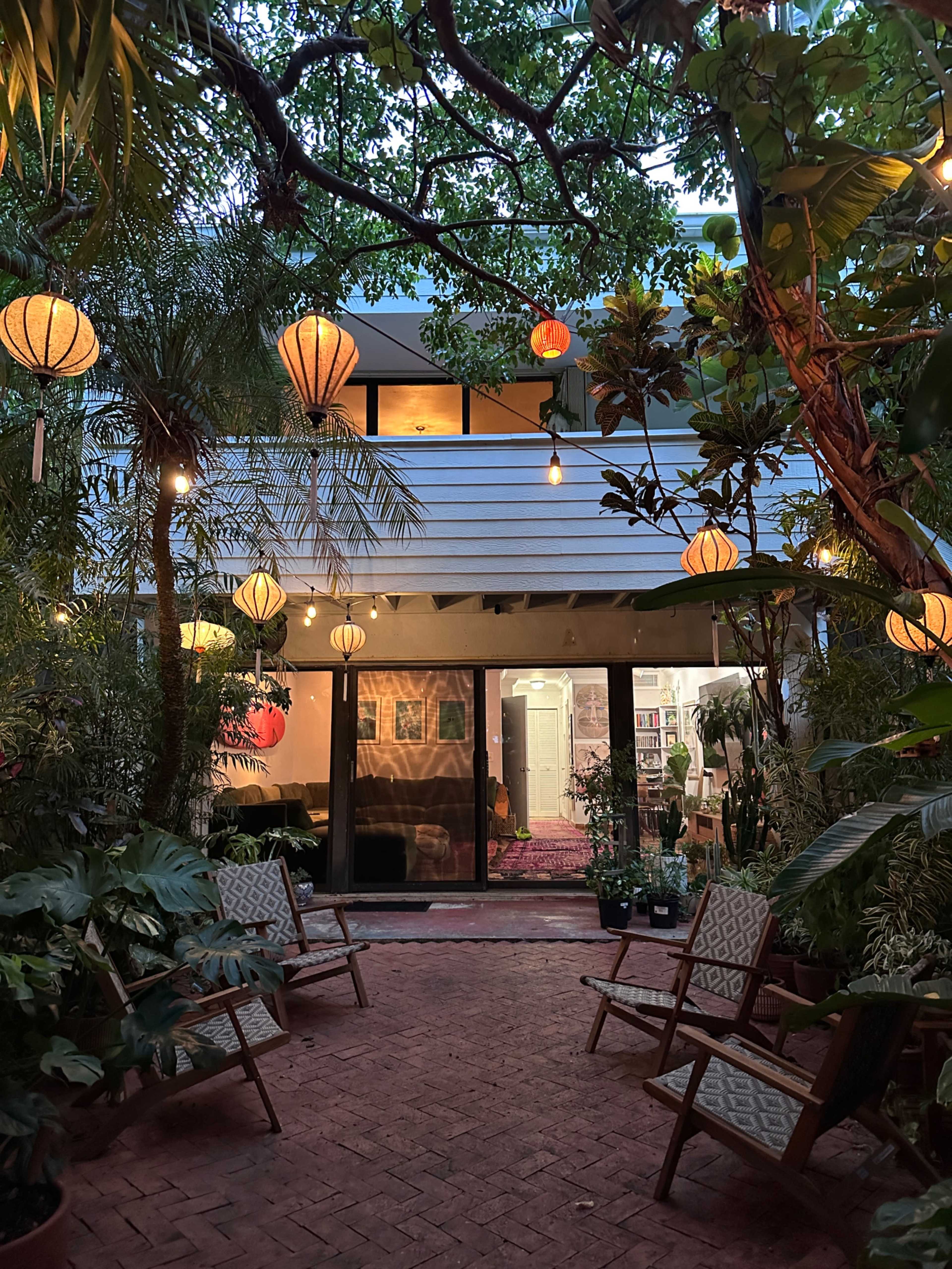 Beach townhome with tulum jungle vibes and private beach access Image in Gulf Stream, Delray Beach, FL