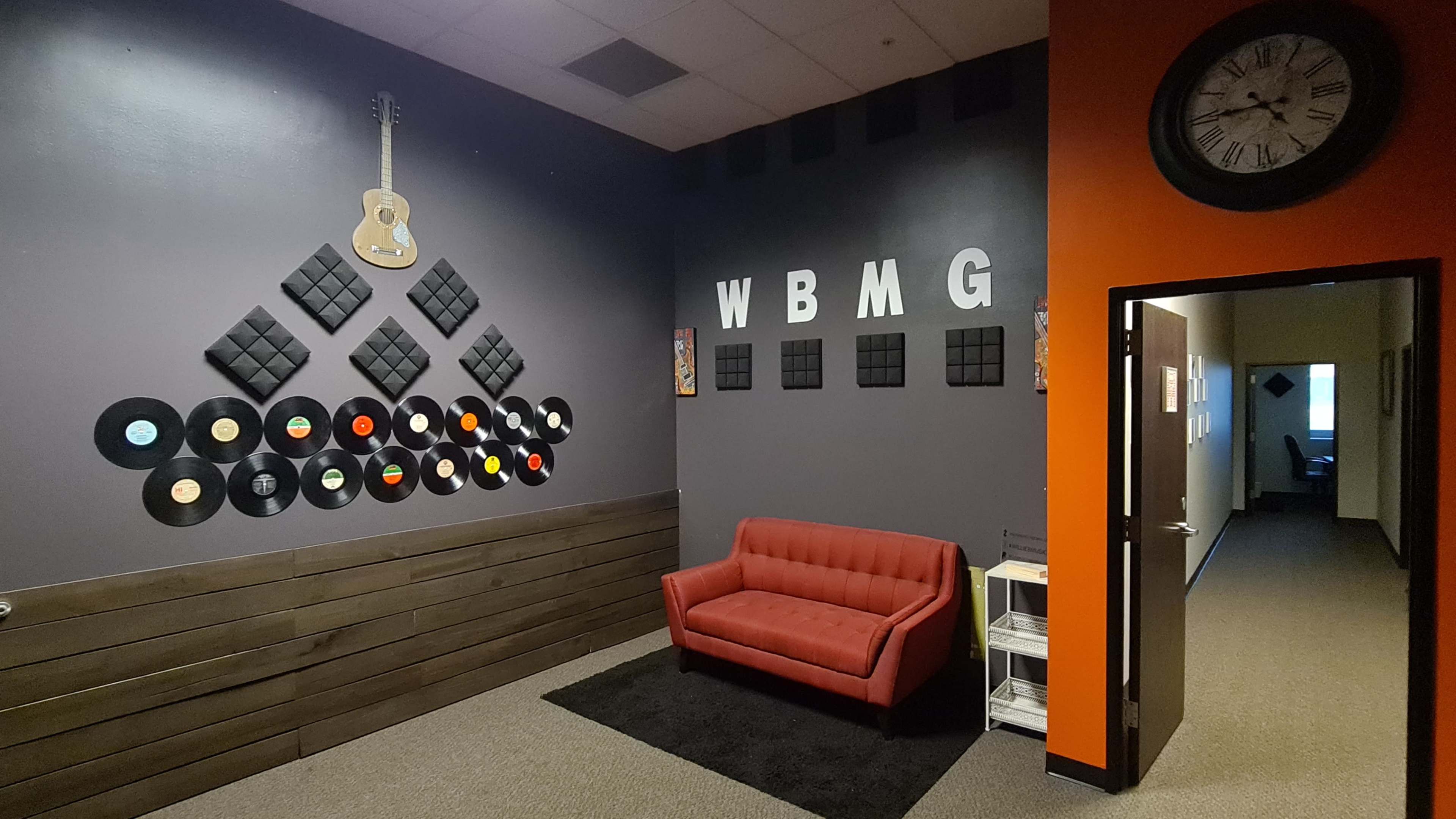 Neutral Colored Recording Studio with Equipment Access Image in Bossier City, Bossier, LA