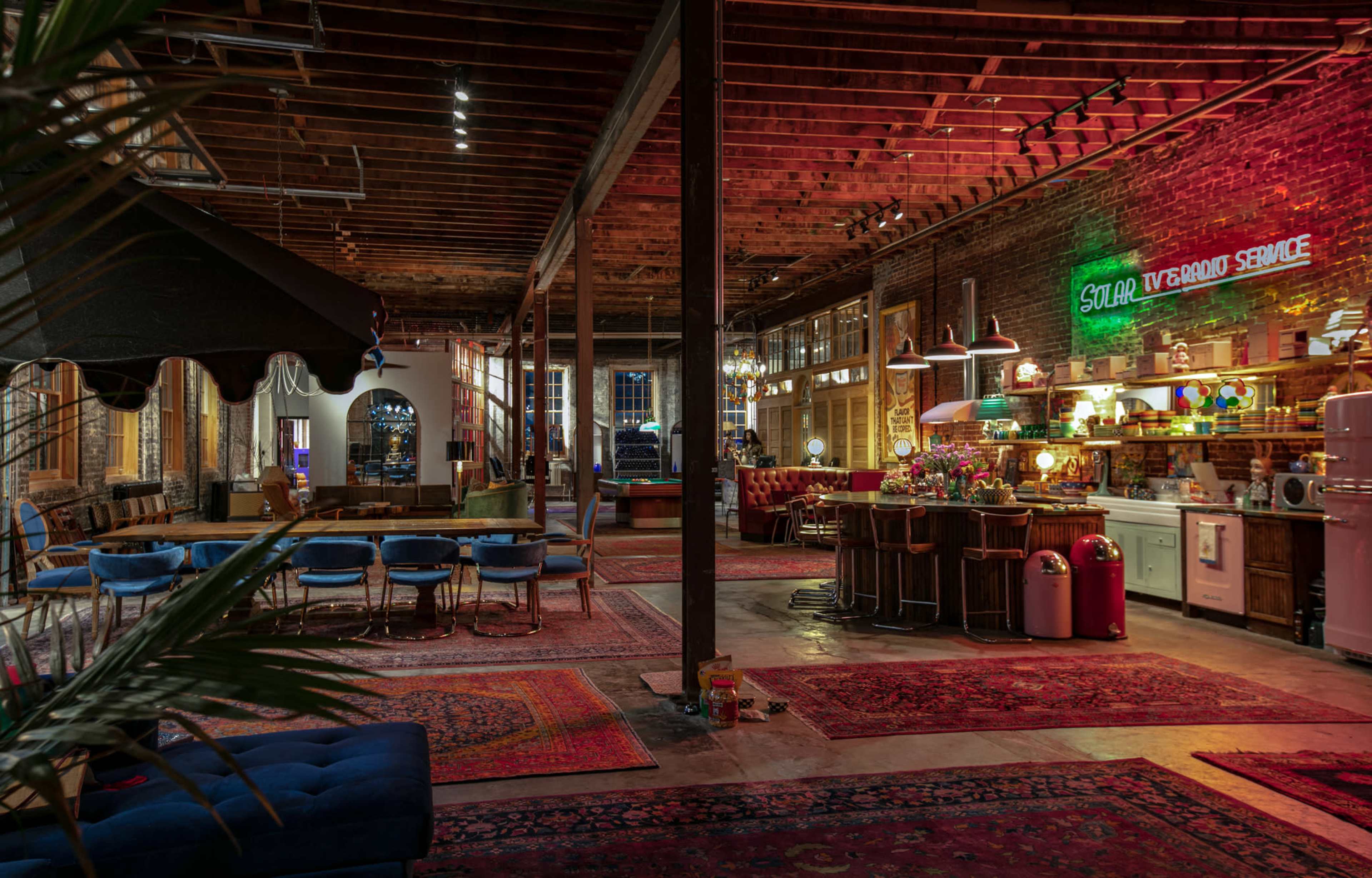 Eclectic Bohemian Loft with Central Meeting Table and Several Break-out Areas Image in Midland Township, St. Louis, MO