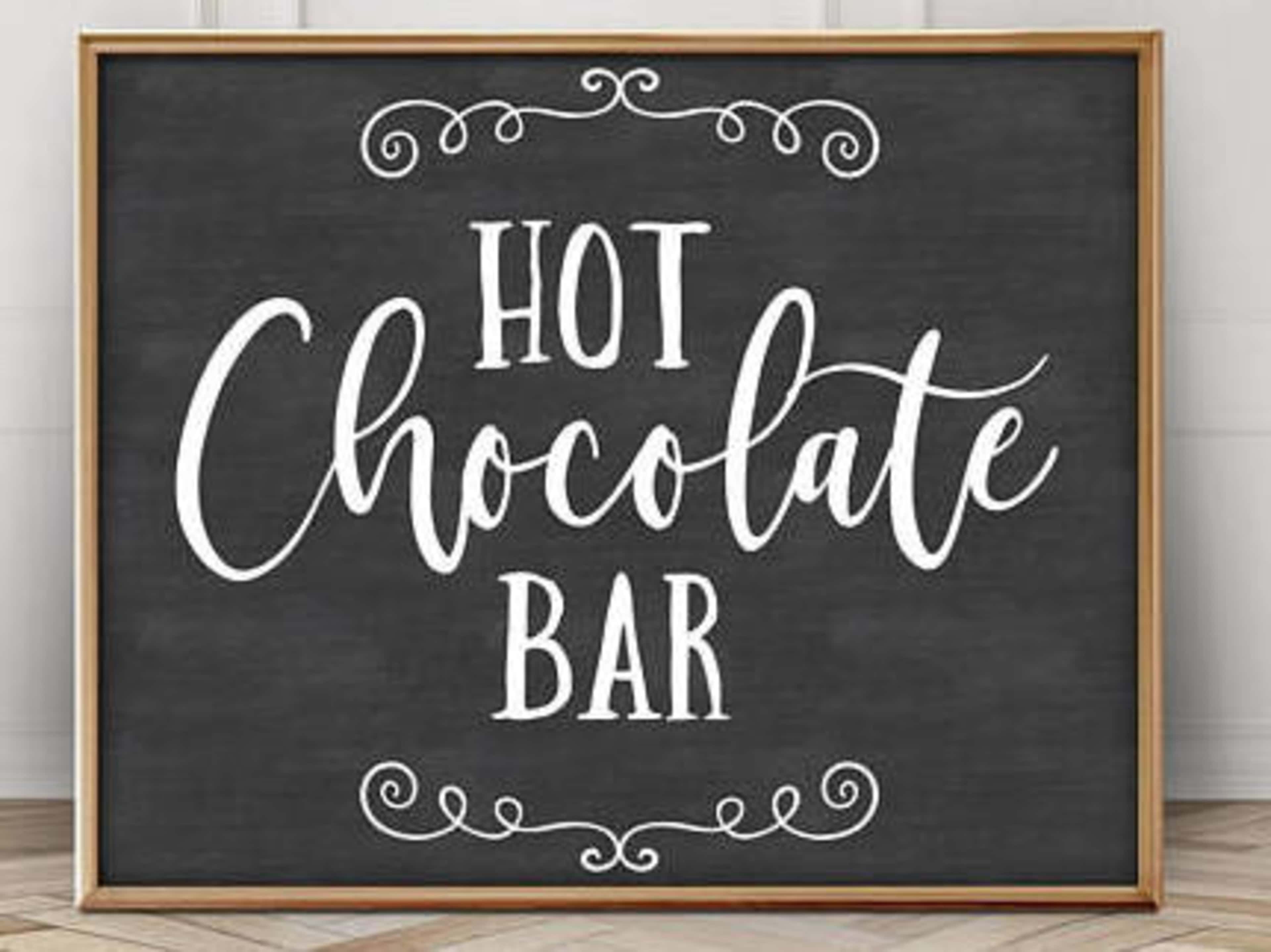 Hot Chocolate Bar