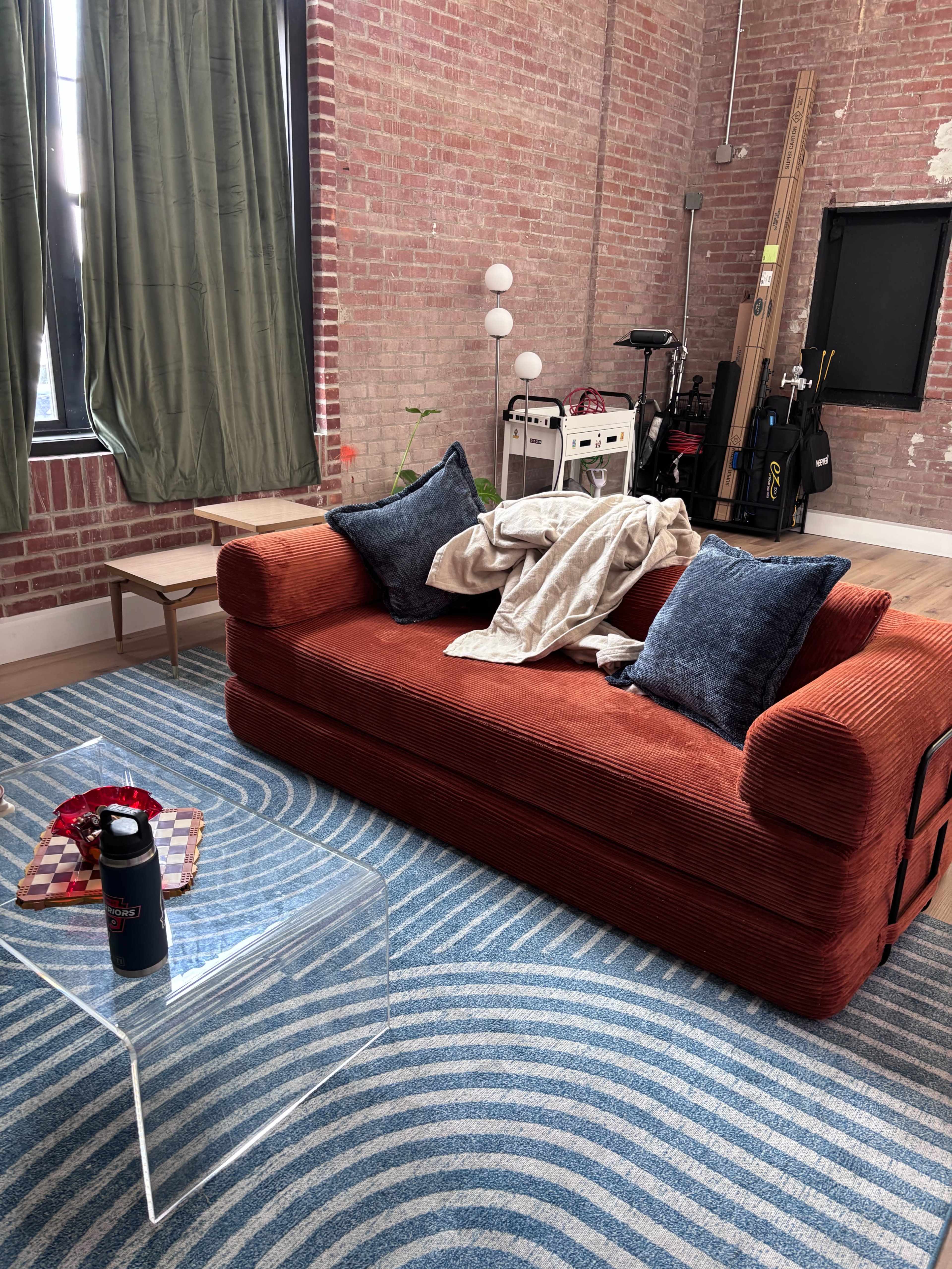 Loft with exposed brick and high ceilings Image in Dickinson Narrows, Philadelphia, PA