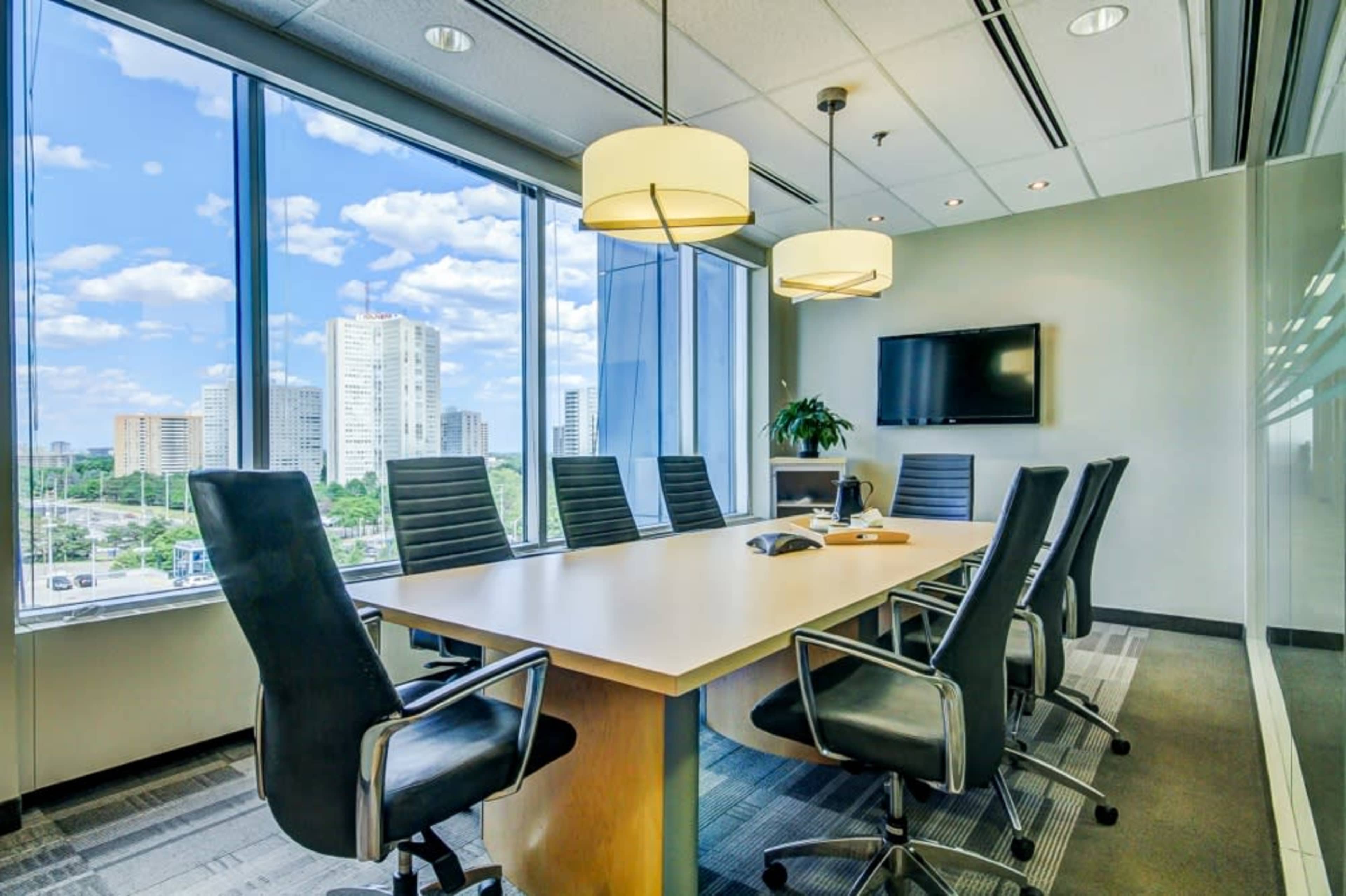 Professional Meeting Room with Beautiful Views Image in Mississauga, Mississauga, ON