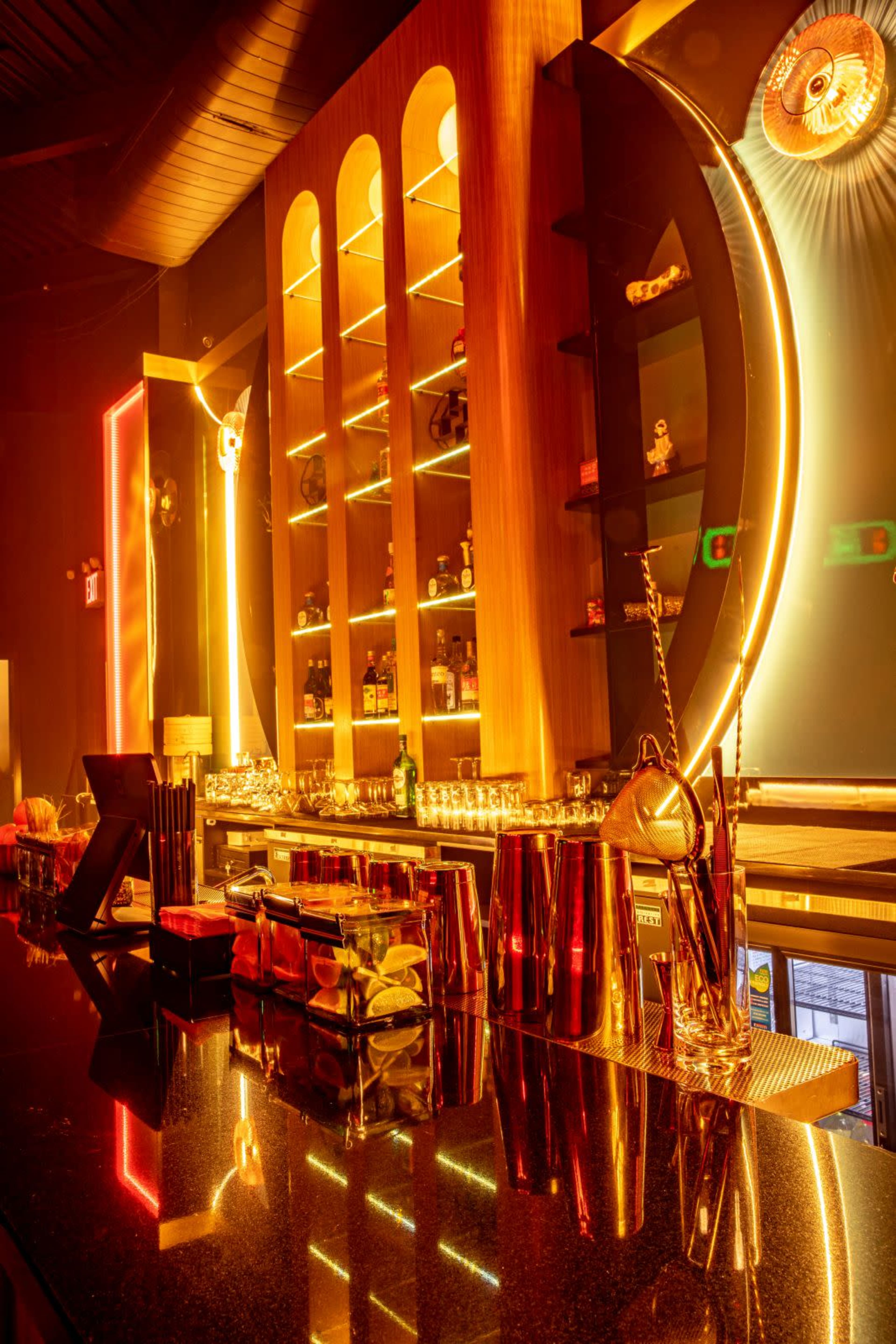 Neo-Noir Cabaret & Nightclub with Bar & Stage in East Williamsburg Bushwick Image in Bushwick, Brooklyn, NY