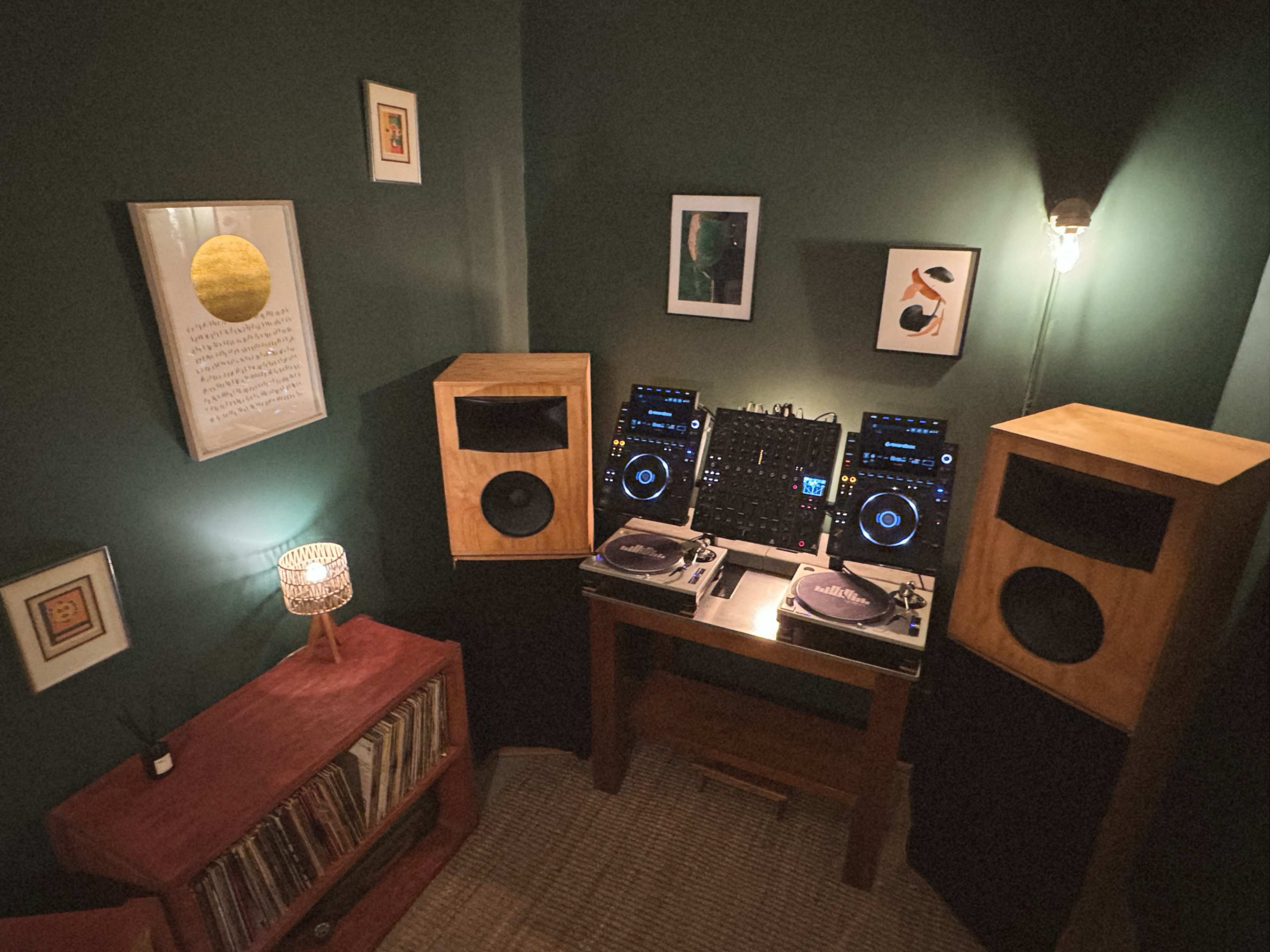 24/7 Vinyl and Digital DJ practice studio Image in East Williamsburg, Brooklyn, NY