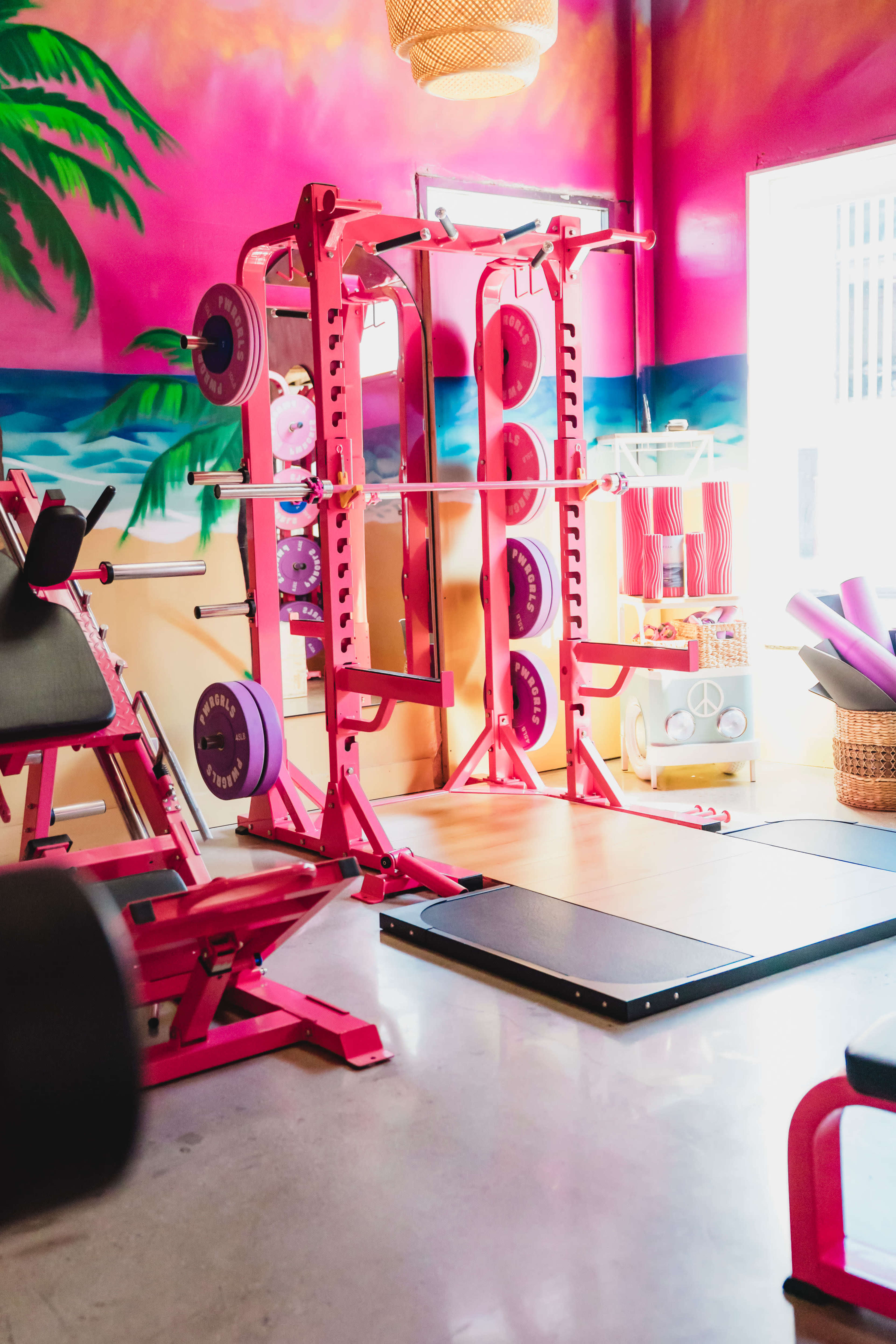 PWRGRLS Pink Gym – Beach Vibes, Strength, & Bold Feminine Energy Image in Sherman Oaks, Sherman Oaks, CA