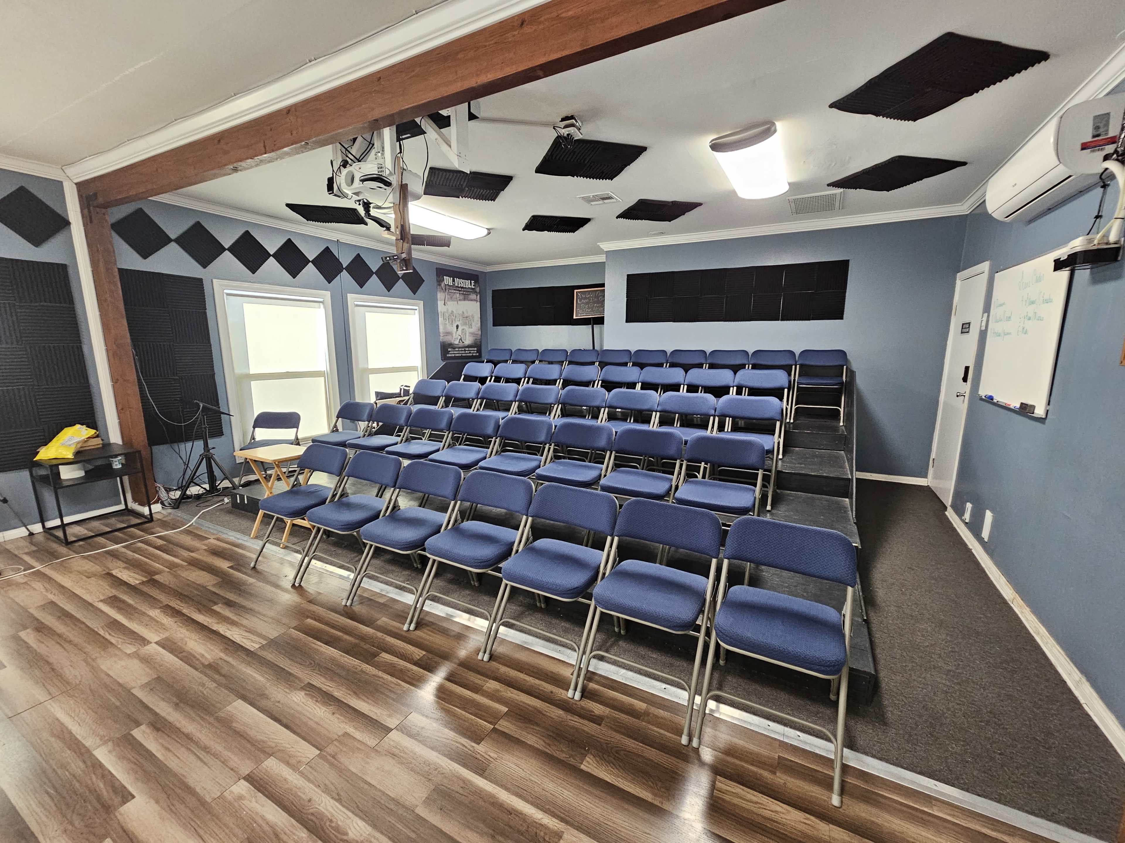Modern and Well Lit Acting/Screening Theater in West Hollywood Image in Central LA, West Hollywood, CA