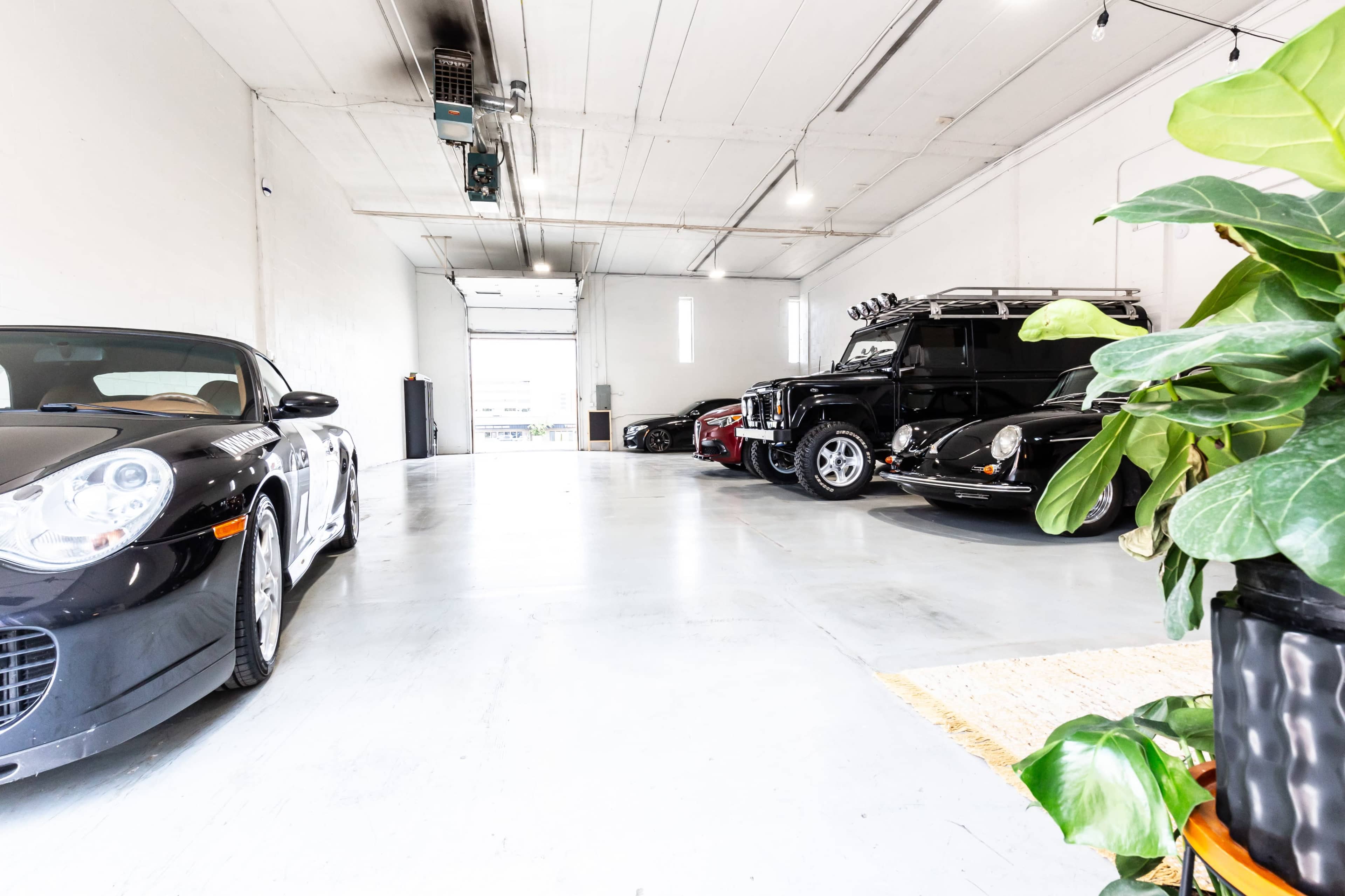 Modern Industrial Auto Showroom and Lounge Image in Edina, Minneapolis, MN