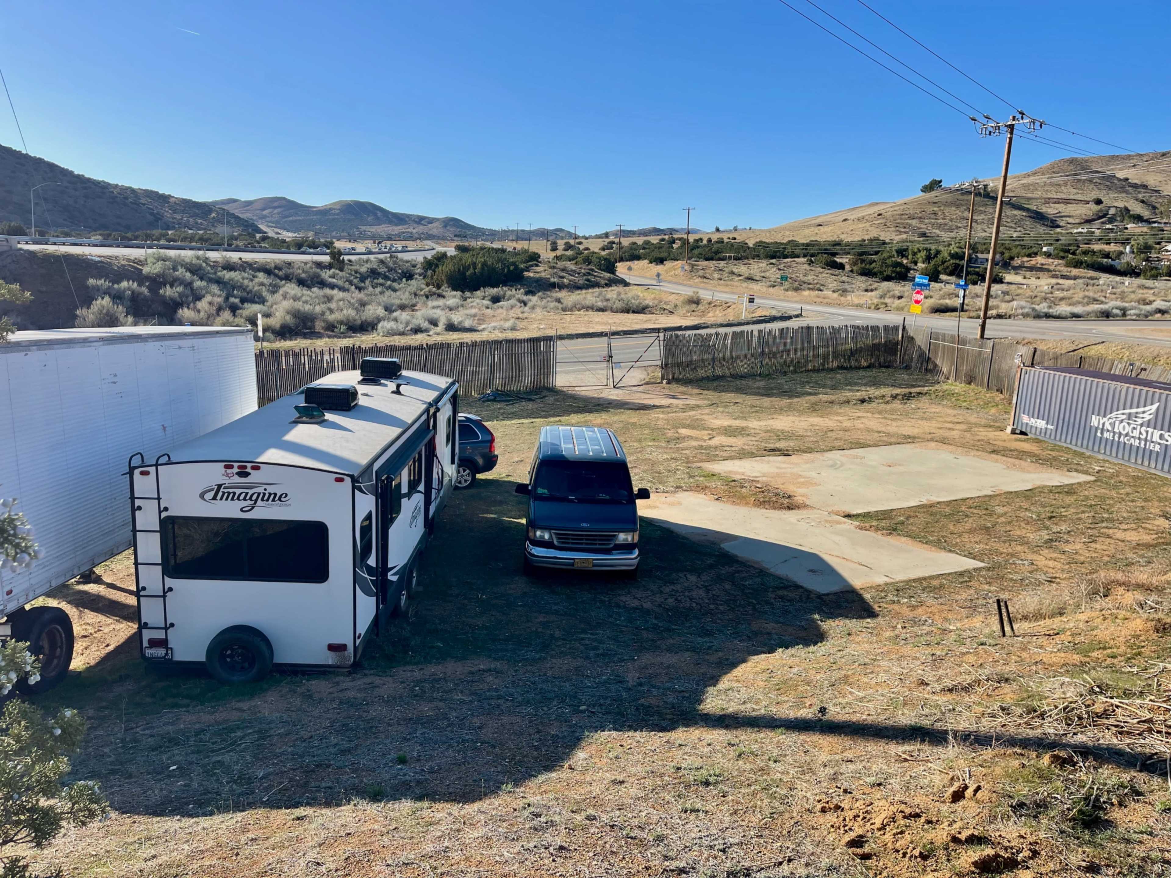 Vacant Desert Lot for Filming, Crew Parking, Base Camps, on M1 property Image in Acton, Acton, CA