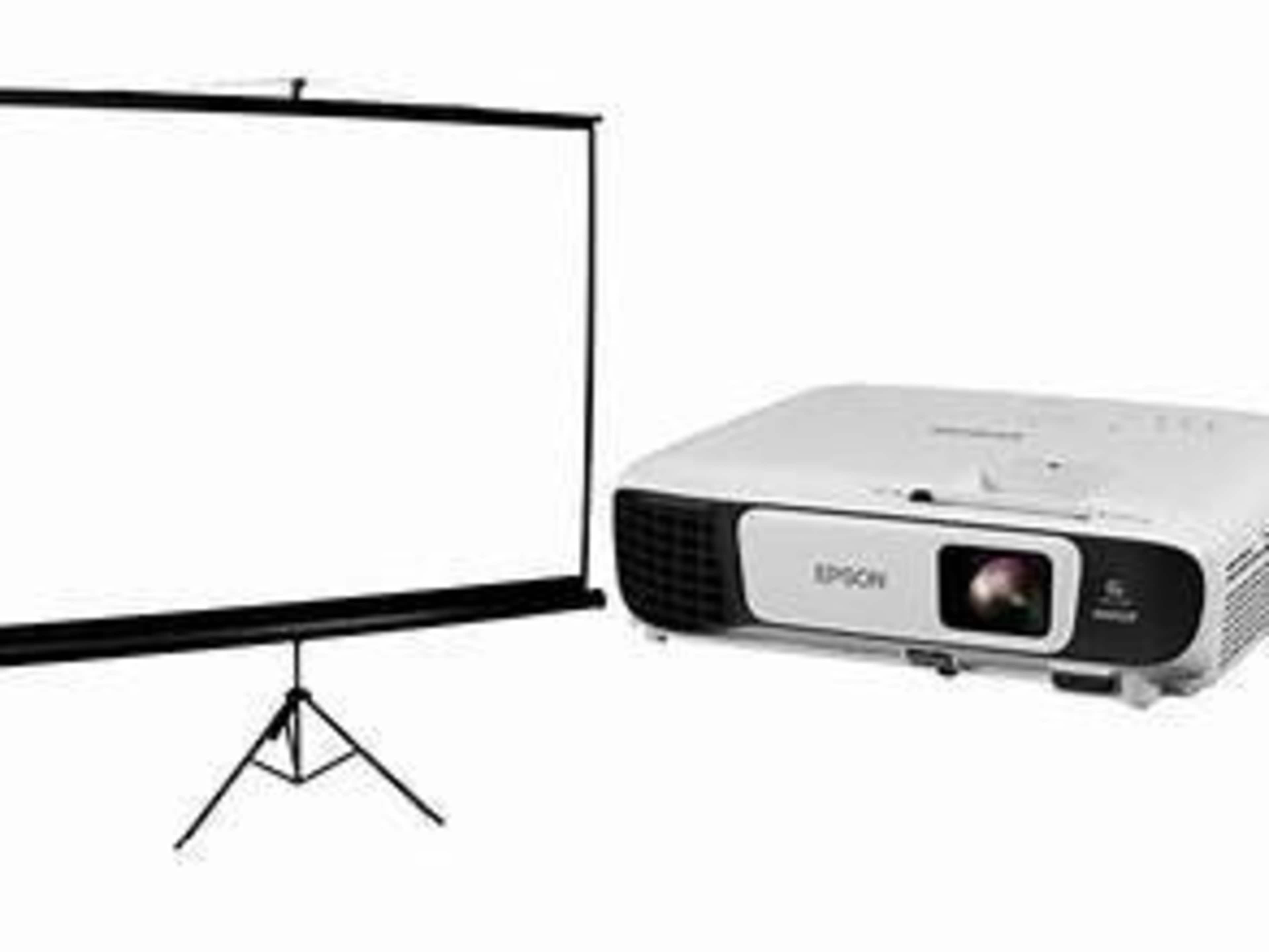 Epson HD Projector & Screen