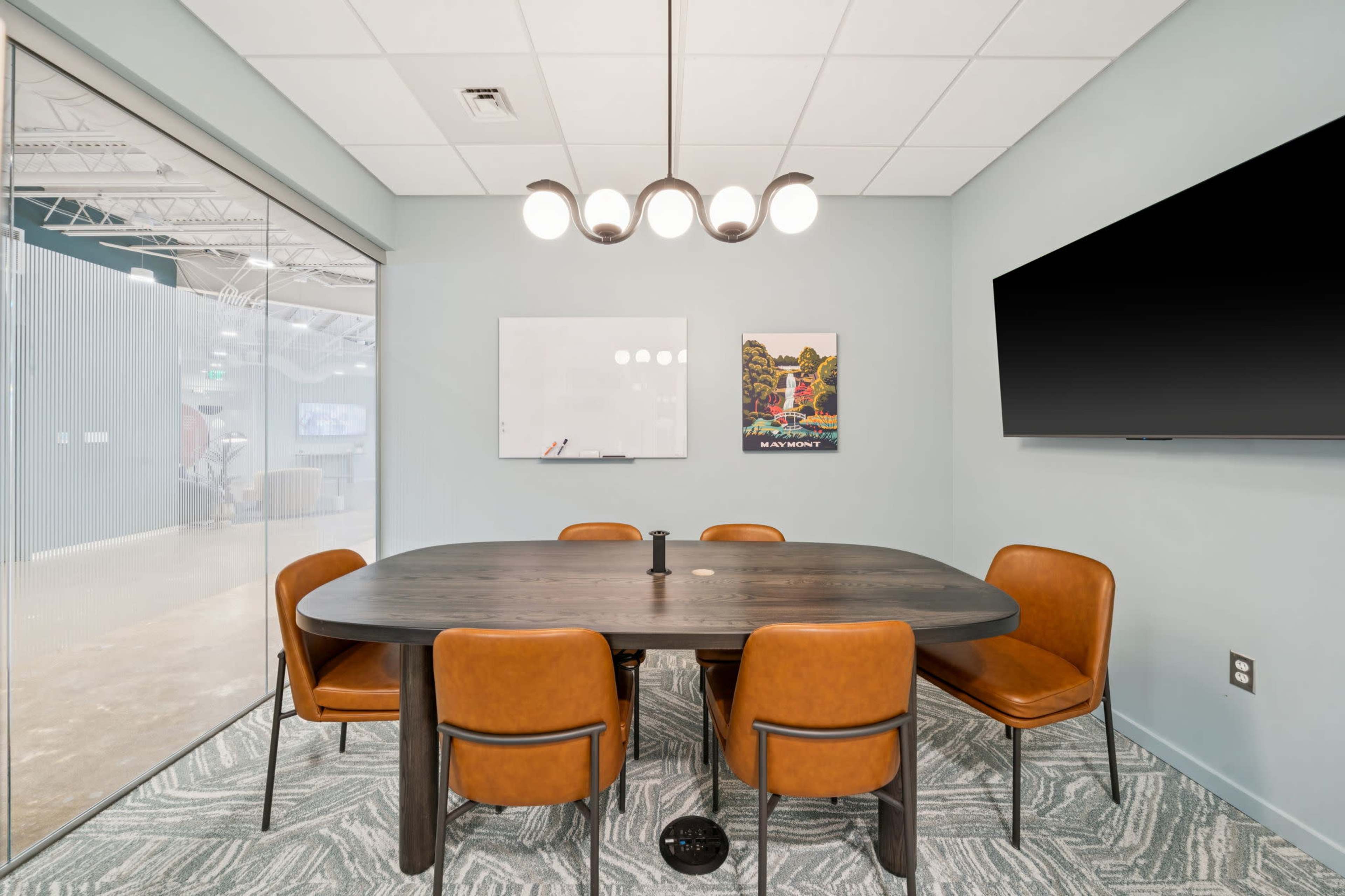 Private Team Meeting Room at Gather West End | Maymont Conference Room Image in Innsbrook, Glen Allen, VA