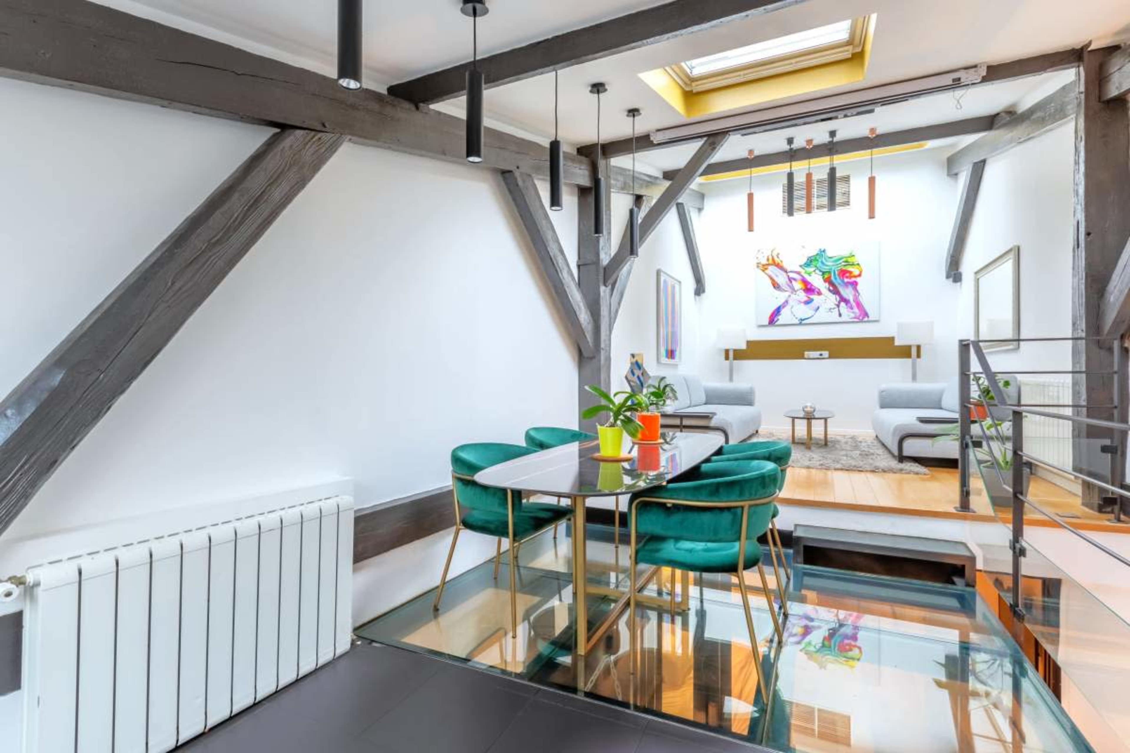 Loft d'architecte à 20min du Moulin Rouge et de Montmartre Image in Épinettes, Paris, 