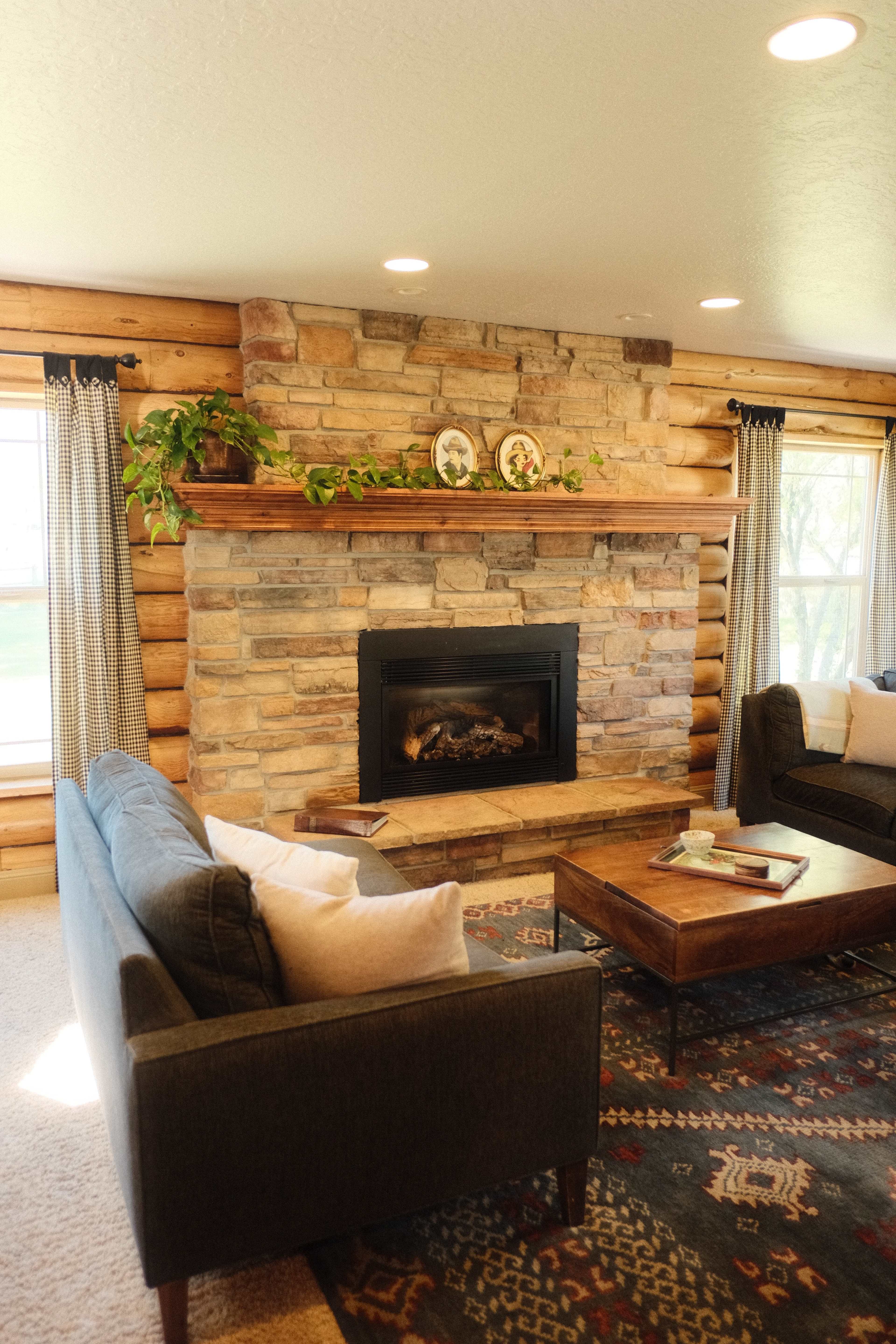 Rustic 1970s Log Cabin with Music Den, Creek & Yard Image in Lindon, Lindon, UT
